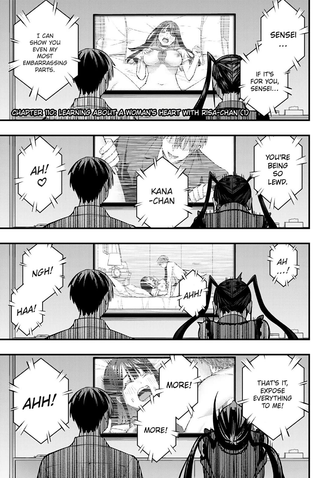 Sawaranaide Kotesashi-kun Chapter 110 page 3 - Chapter 110: Learning about a woman's heart with Risa-chan (1)