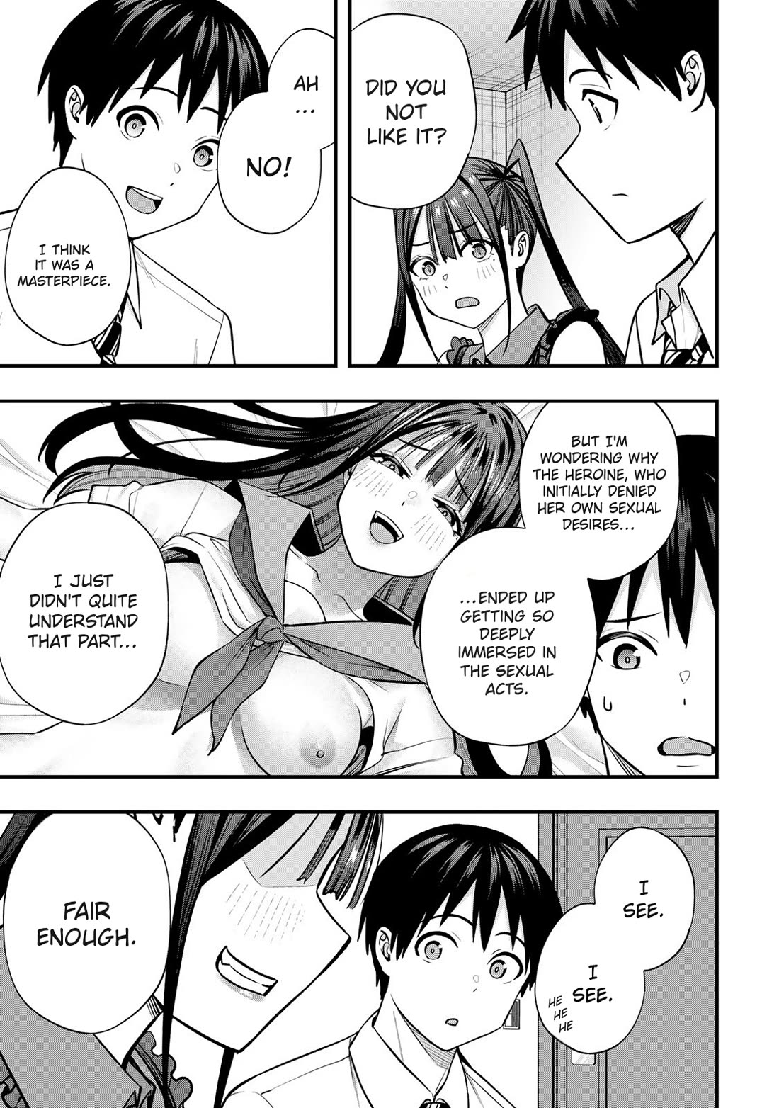 Sawaranaide Kotesashi-kun Chapter 110 page 5 - Chapter 110: Learning about a woman's heart with Risa-chan (1)