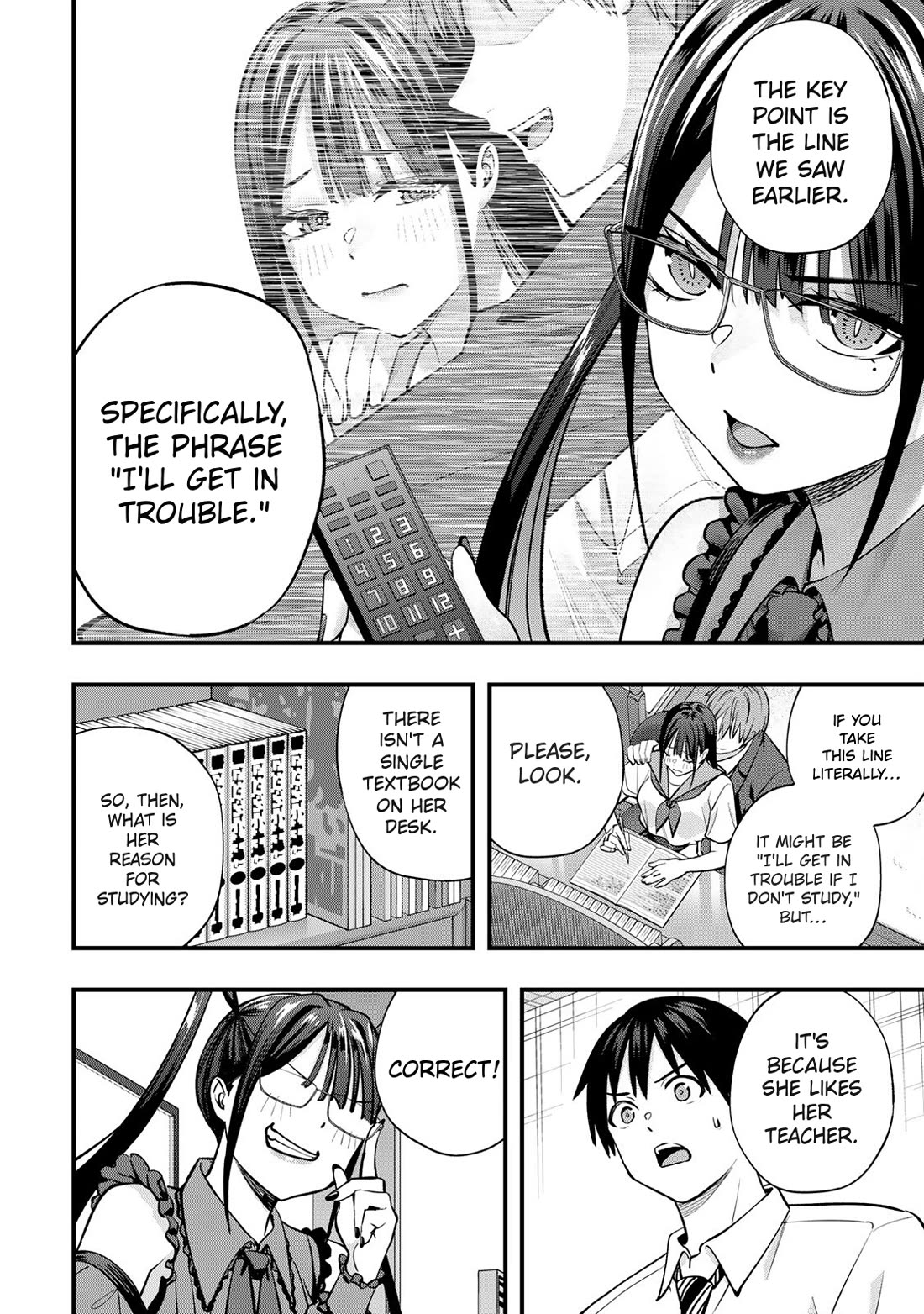 Sawaranaide Kotesashi-kun Chapter 110 page 8 - Chapter 110: Learning about a woman's heart with Risa-chan (1)