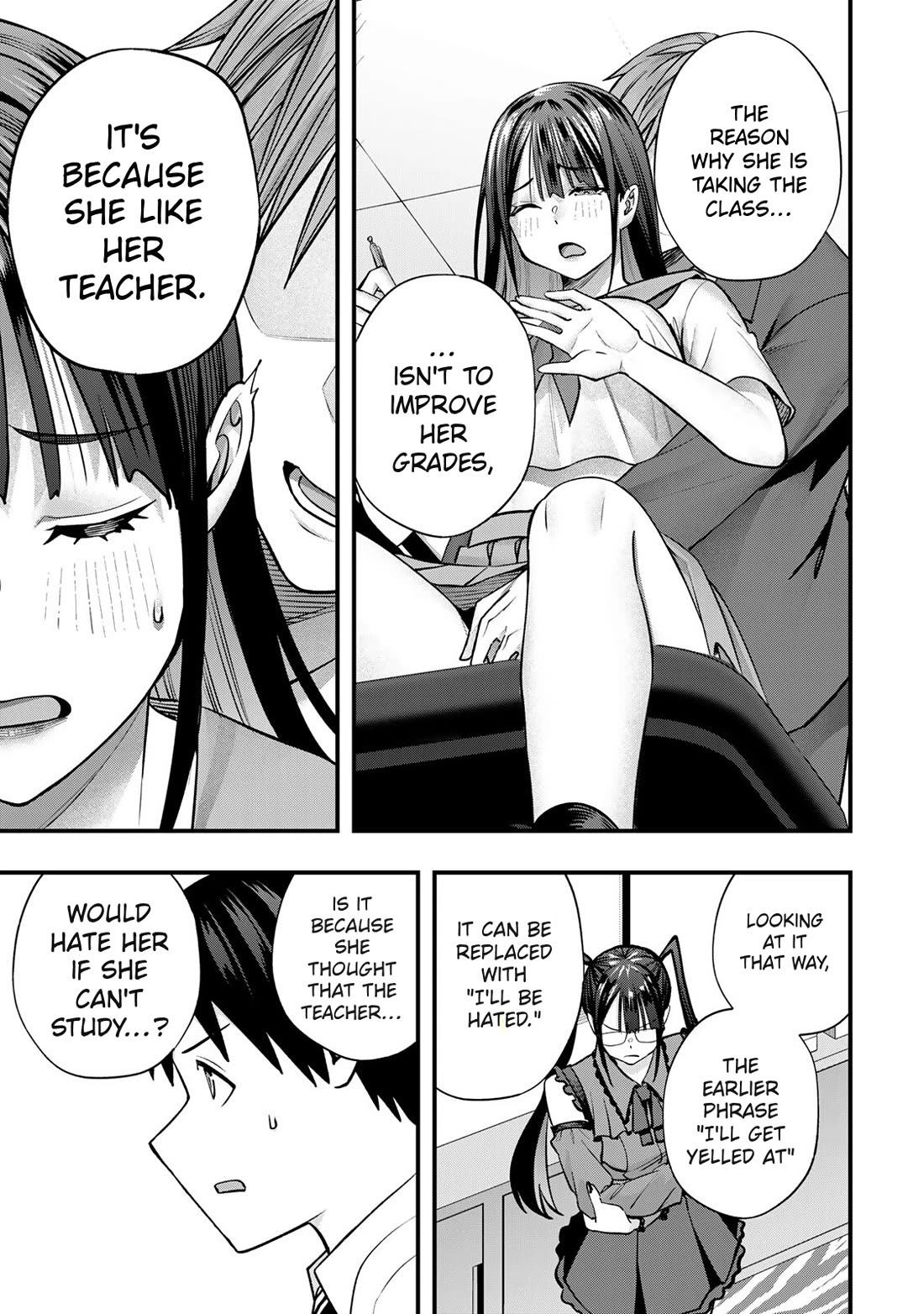 Sawaranaide Kotesashi-kun Chapter 110 page 9 - Chapter 110: Learning about a woman's heart with Risa-chan (1)