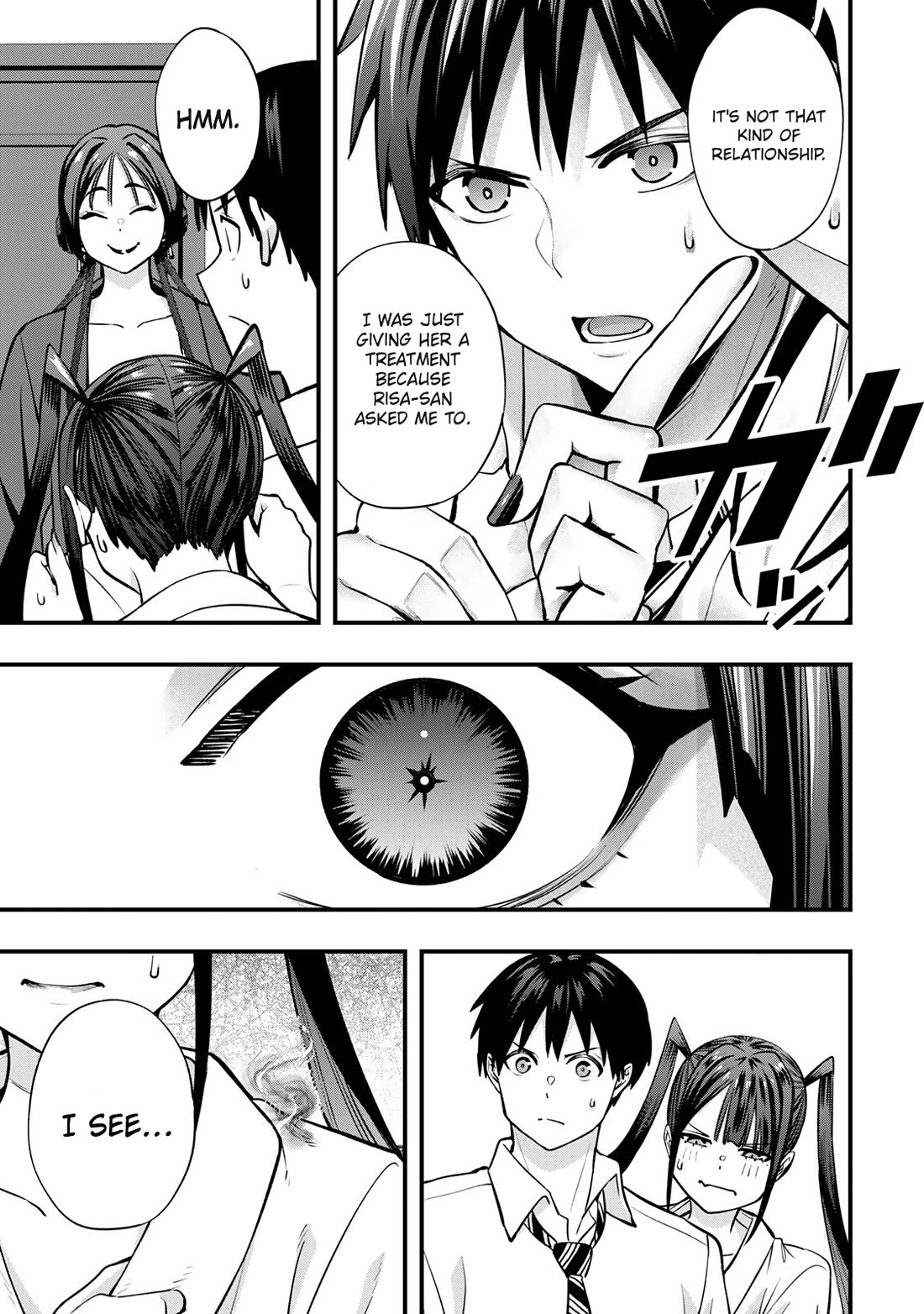 Sawaranaide Kotesashi-kun Chapter 111 page 15 - Chapter 111: Learning about a woman's heart with Risa-chan (2)