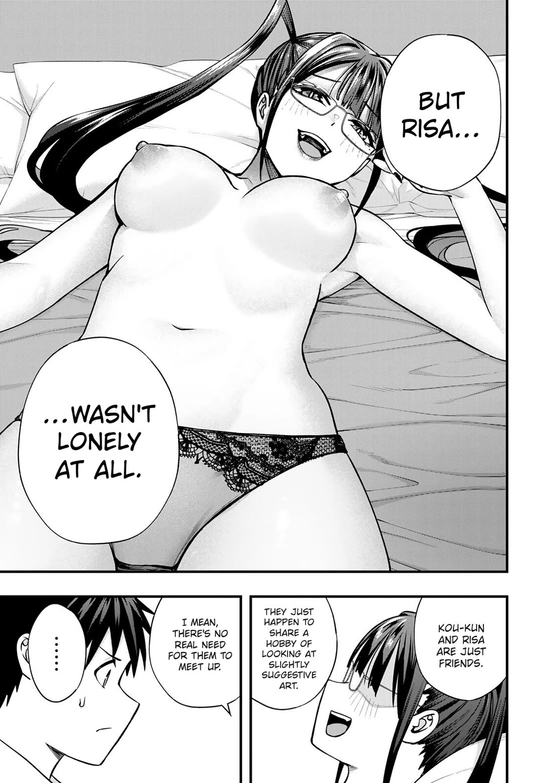 Sawaranaide Kotesashi-kun Chapter 111 page 5 - Chapter 111: Learning about a woman's heart with Risa-chan (2)