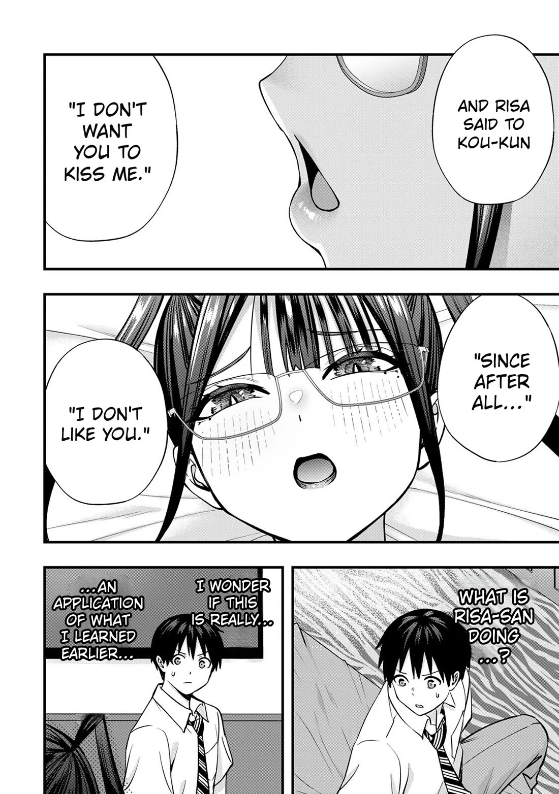 Sawaranaide Kotesashi-kun Chapter 111 page 6 - Chapter 111: Learning about a woman's heart with Risa-chan (2)