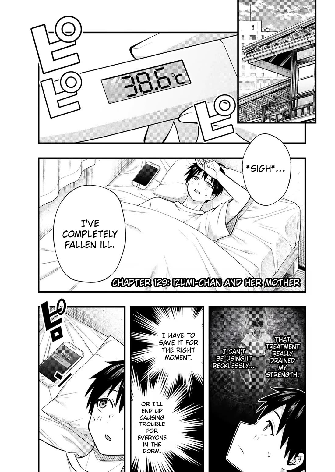 Sawaranaide Kotesashi-kun Chapter 129 page 3 - Chapter 129: Izumi-chan and her mother