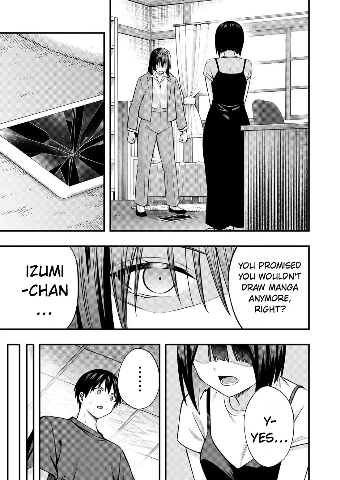 Sawaranaide Kotesashi-kun Chapter 130 page 13 - Chapter 130: Izumi-chan and her mother (2)