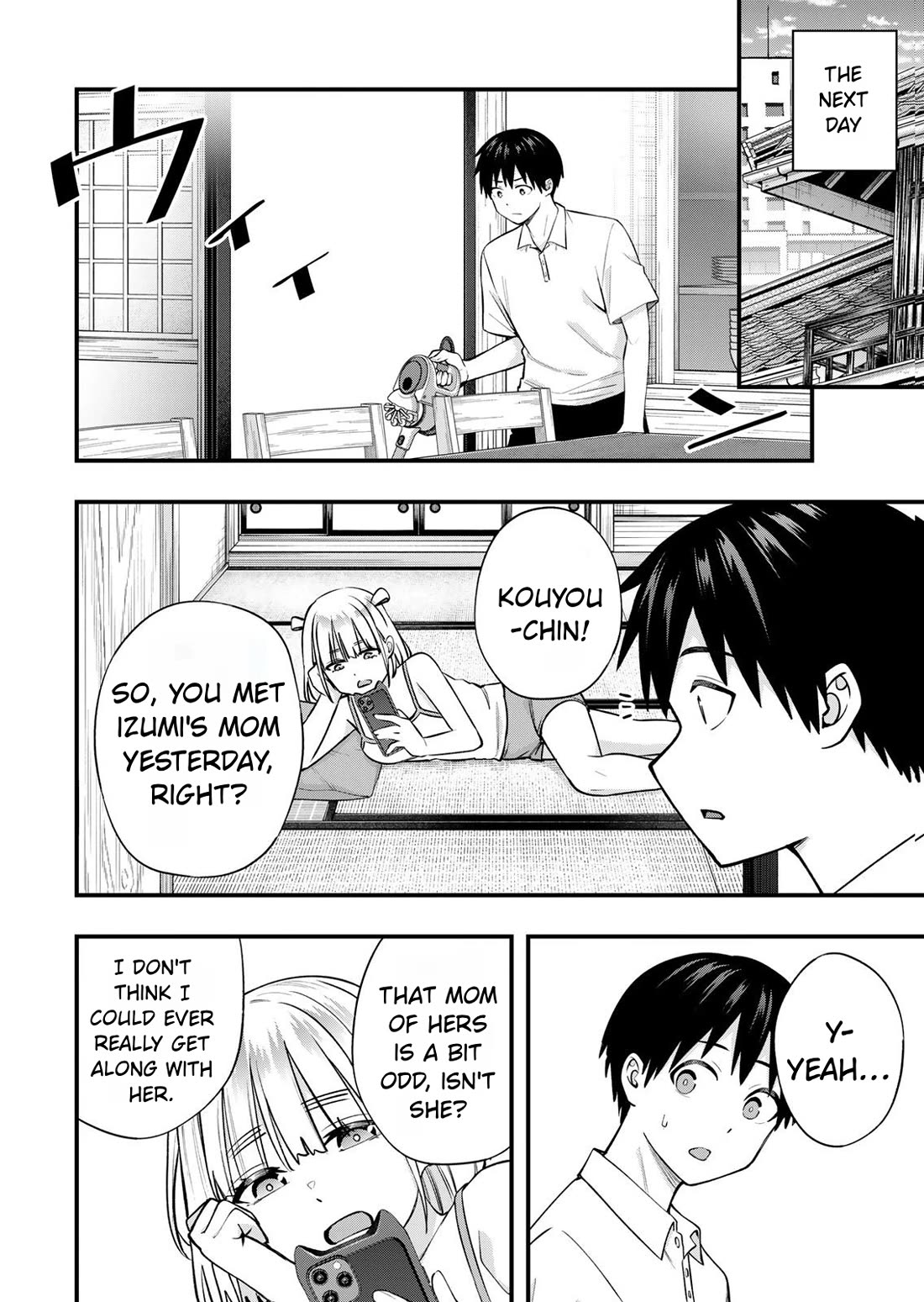 Sawaranaide Kotesashi-kun Chapter 130 page 14 - Chapter 130: Izumi-chan and her mother (2)