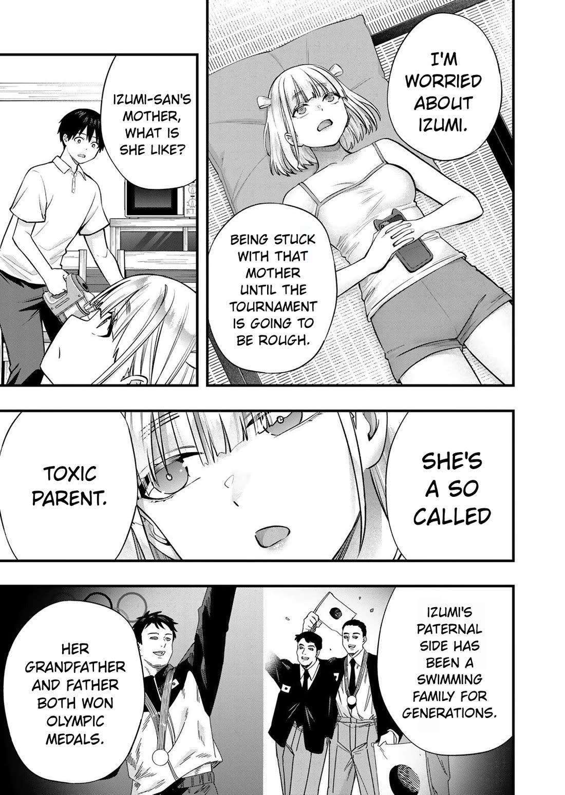 Sawaranaide Kotesashi-kun Chapter 130 page 15 - Chapter 130: Izumi-chan and her mother (2)