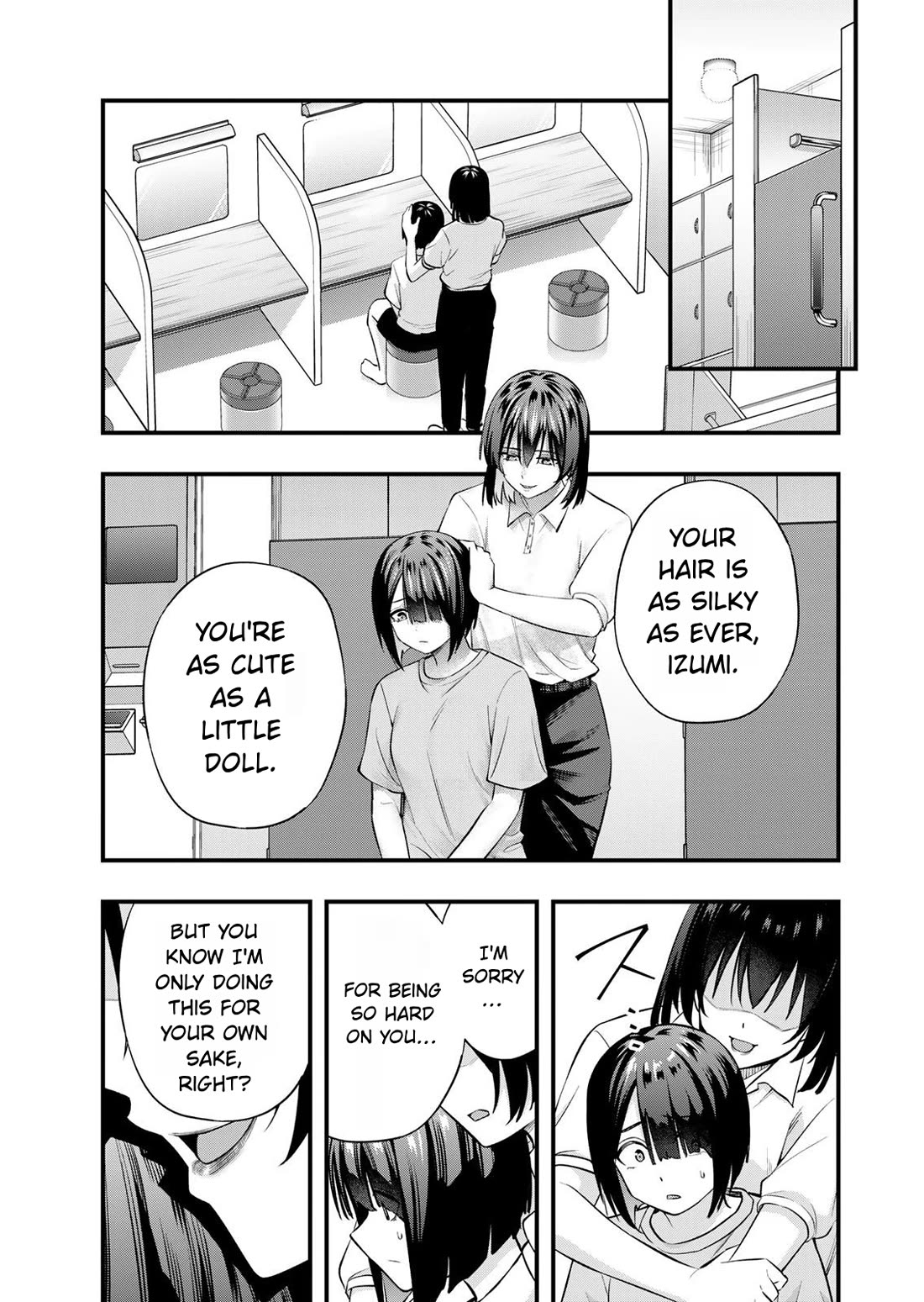 Sawaranaide Kotesashi-kun Chapter 131 page 9 - Chapter 131: Izumi-chan and her mother (3)