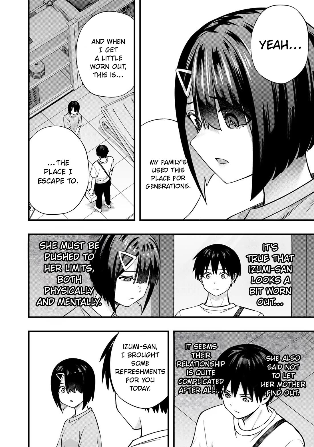 Sawaranaide Kotesashi-kun Chapter 132 page 6 - Chapter 132: Izumi-chan and her mother (4)