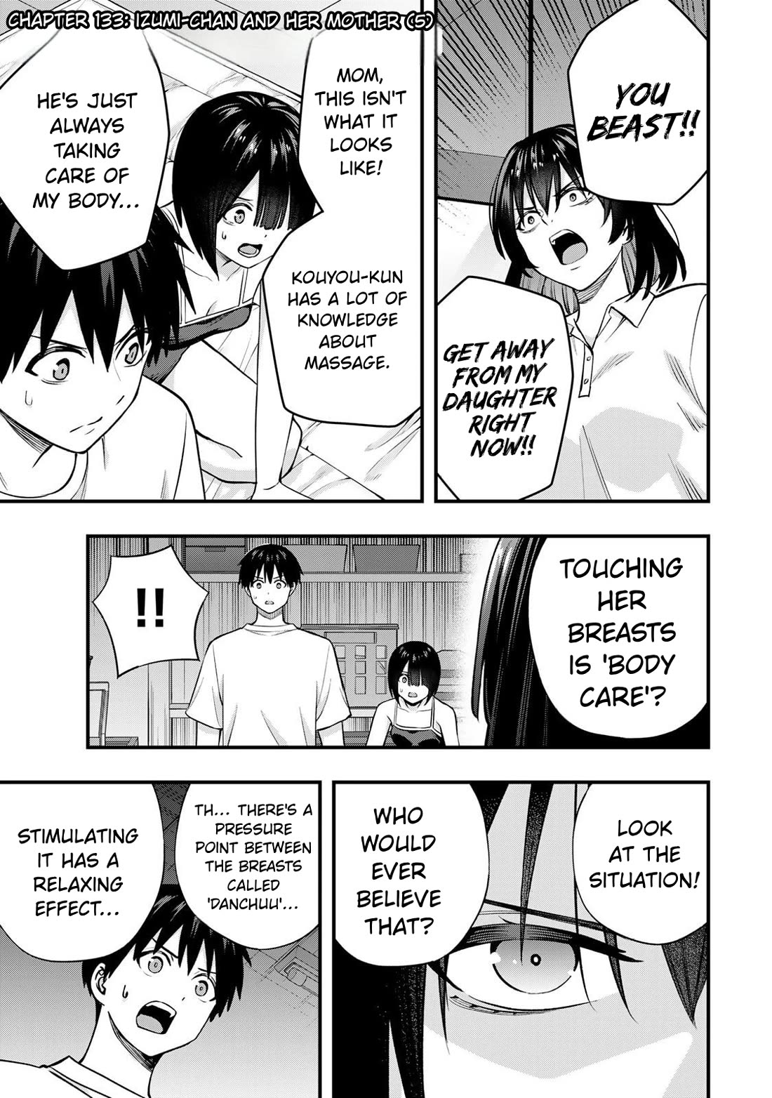 Sawaranaide Kotesashi-kun Chapter 133 page 3 - Chapter 133: Izumi-chan and her mother (5)