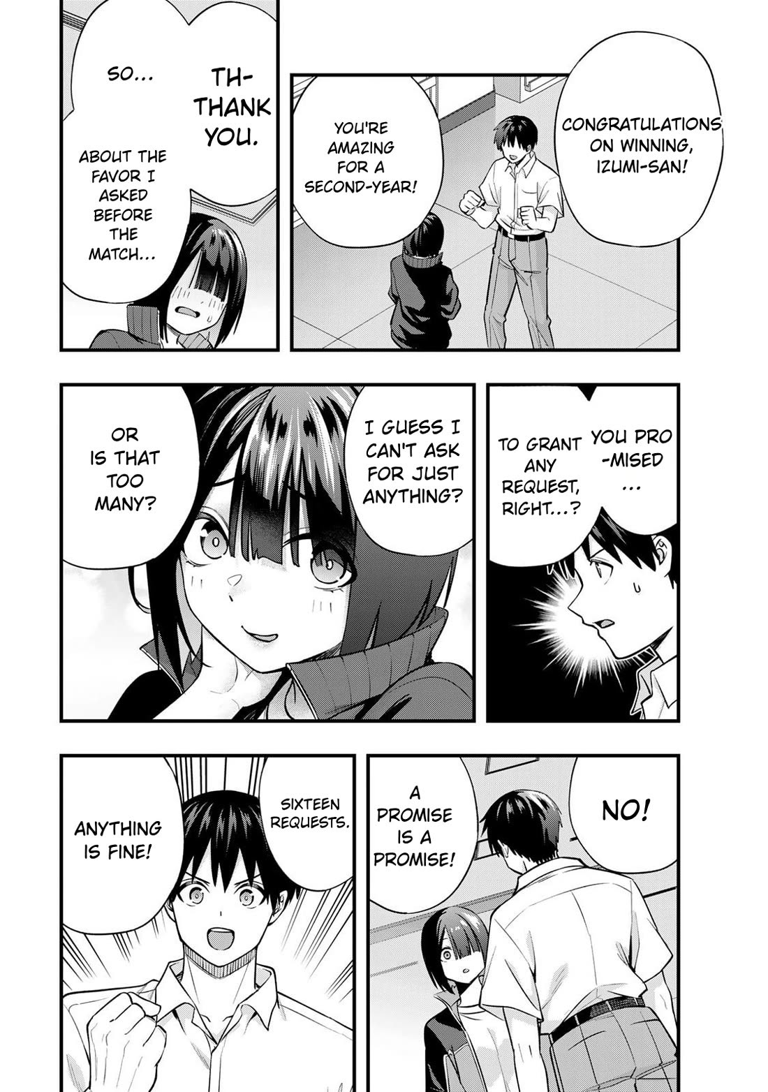 Sawaranaide Kotesashi-kun Chapter 137 page 4 - Chapter 137: Izumi-chan and the 16 Wishes (1)