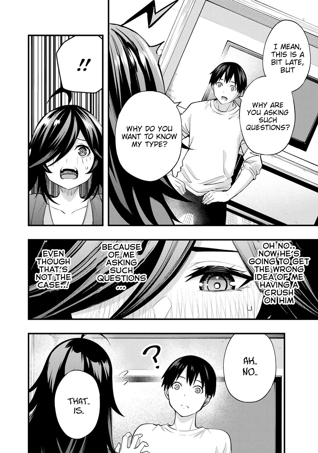 Sawaranaide Kotesashi-kun Chapter 18 page 4 - Chapter 18: Moeko-Chan Wants to Ask
