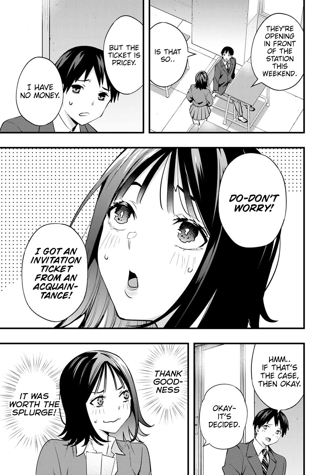 Sawaranaide Kotesashi-kun Chapter 19 page 3 - Chapter 19: Pool Date With Aoba-Chan