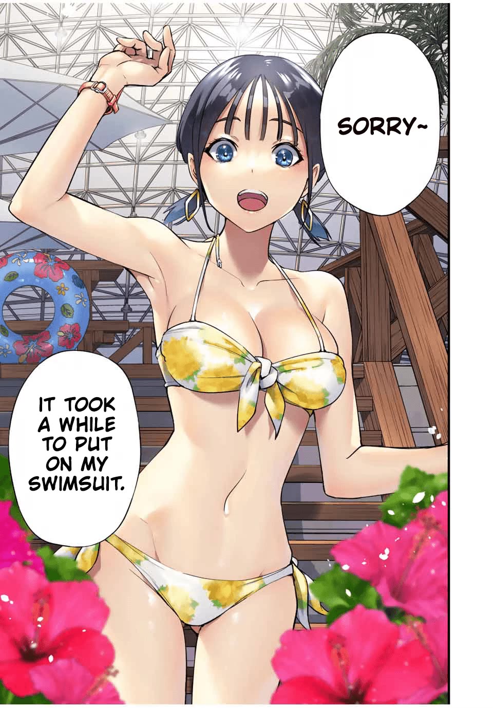 Sawaranaide Kotesashi-kun Chapter 19 page 6 - Chapter 19: Pool Date With Aoba-Chan