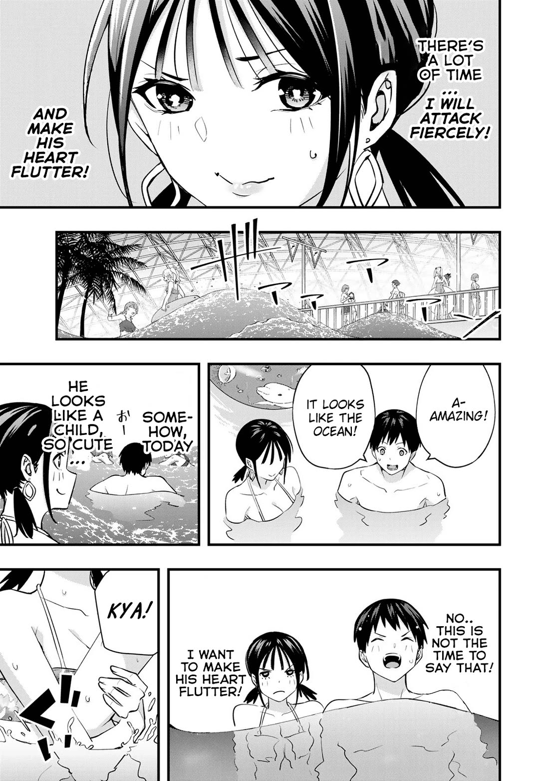 Sawaranaide Kotesashi-kun Chapter 19 page 8 - Chapter 19: Pool Date With Aoba-Chan