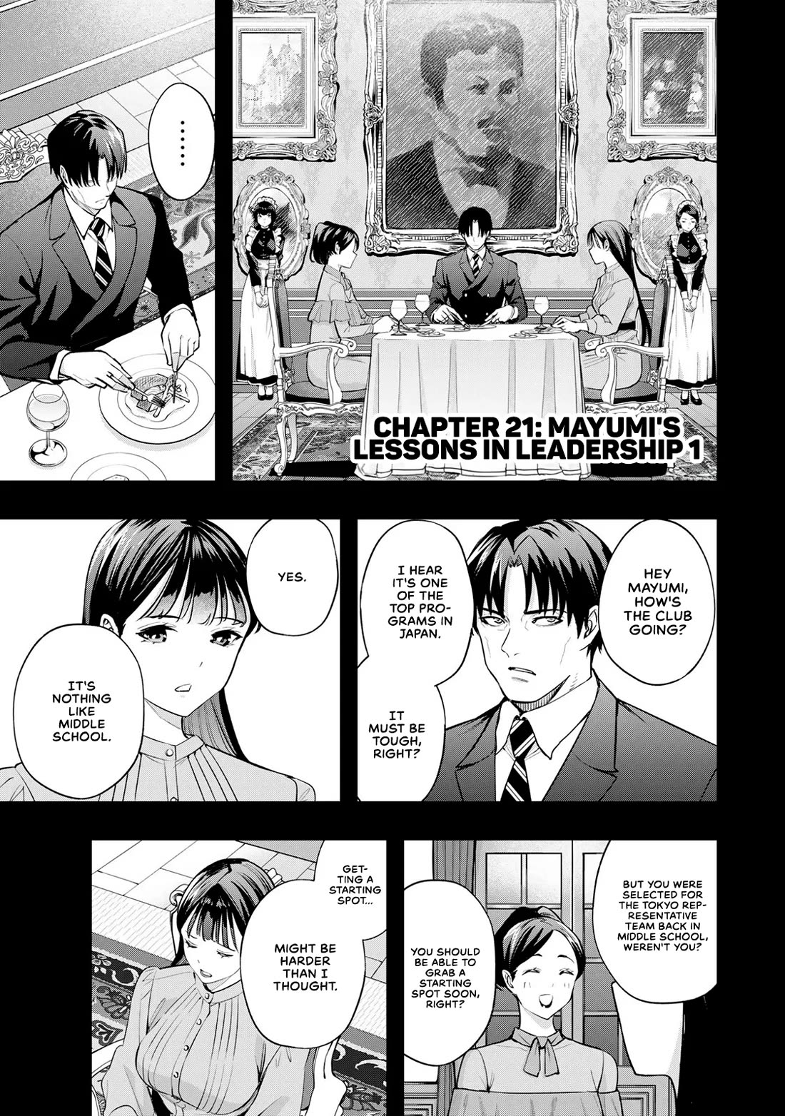 Sawaranaide Kotesashi-kun Chapter 21 page 1 - Chapter 21: Mayumi's lessons in leadership #1