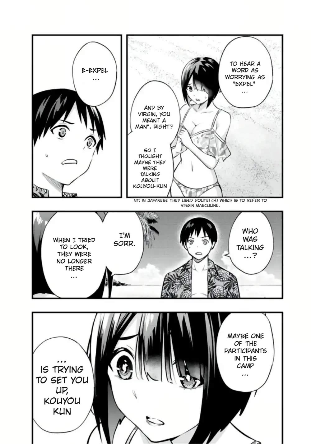 Sawaranaide Kotesashi-kun Chapter 31 page 8 - Chapter 31: Is Kotesashi-Kun in danger of being expelled ?