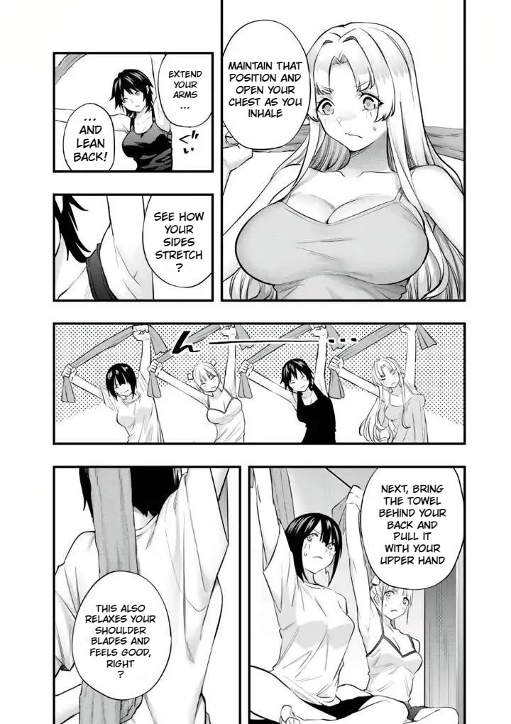 Sawaranaide Kotesashi-kun Chapter 37 page 13 - Chapter 37: Kouyou-Kun's yoga stretches
