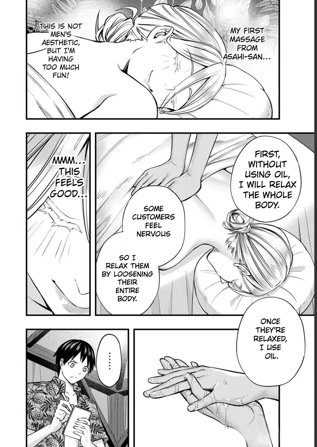 Sawaranaide Kotesashi-kun Chapter 40 page 12 - Chapter 40: Asahi's Lomilomi