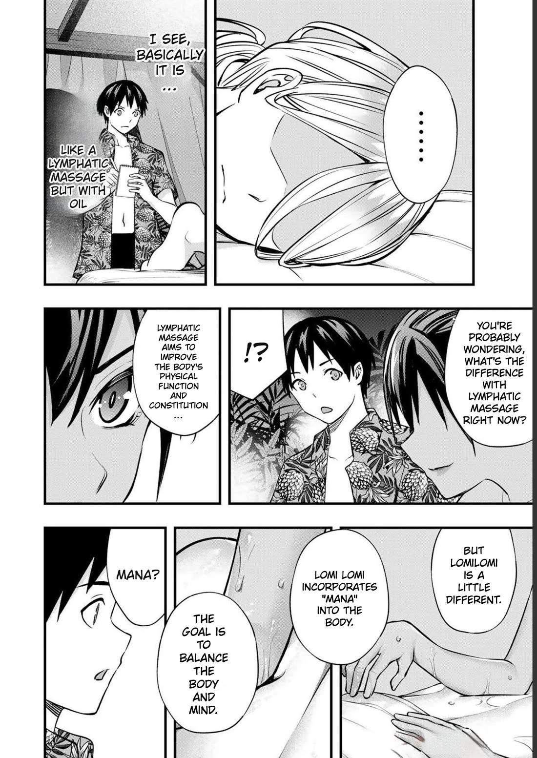 Sawaranaide Kotesashi-kun Chapter 40 page 14 - Chapter 40: Asahi's Lomilomi