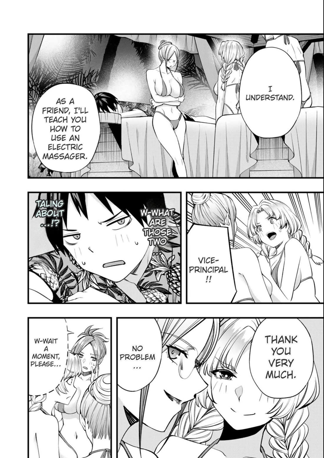 Sawaranaide Kotesashi-kun Chapter 44 page 10 - Chapter 44: Vice-principal's electric massager lecture