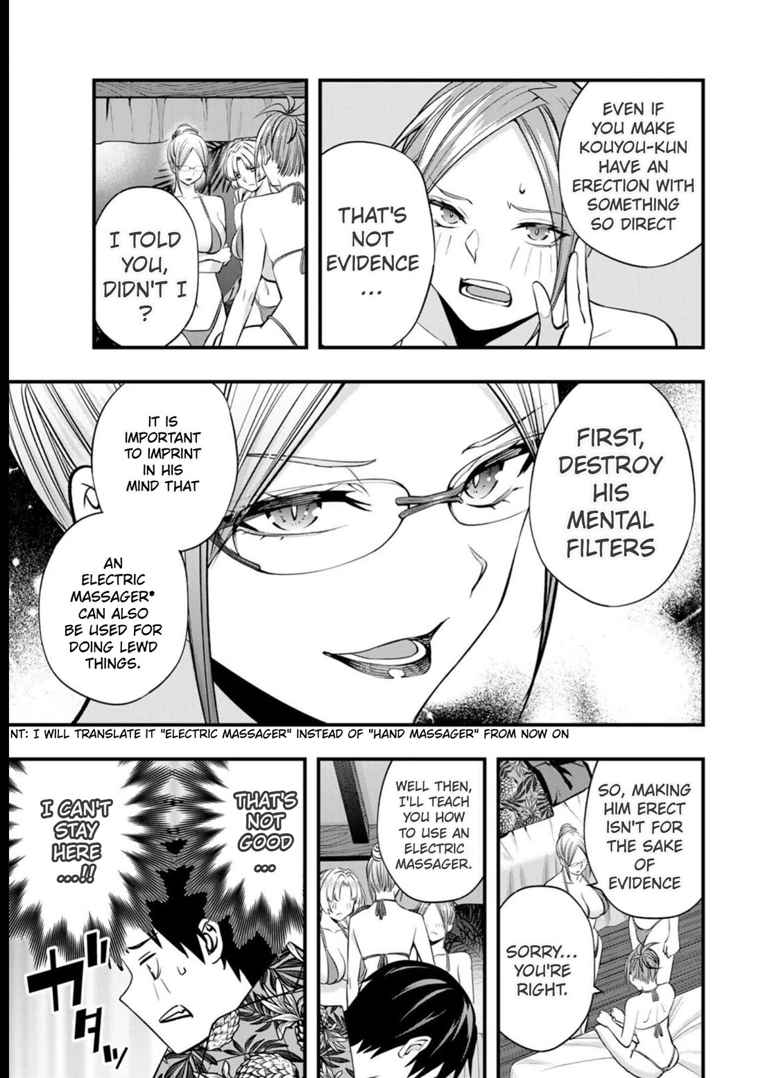 Sawaranaide Kotesashi-kun Chapter 44 page 11 - Chapter 44: Vice-principal's electric massager lecture