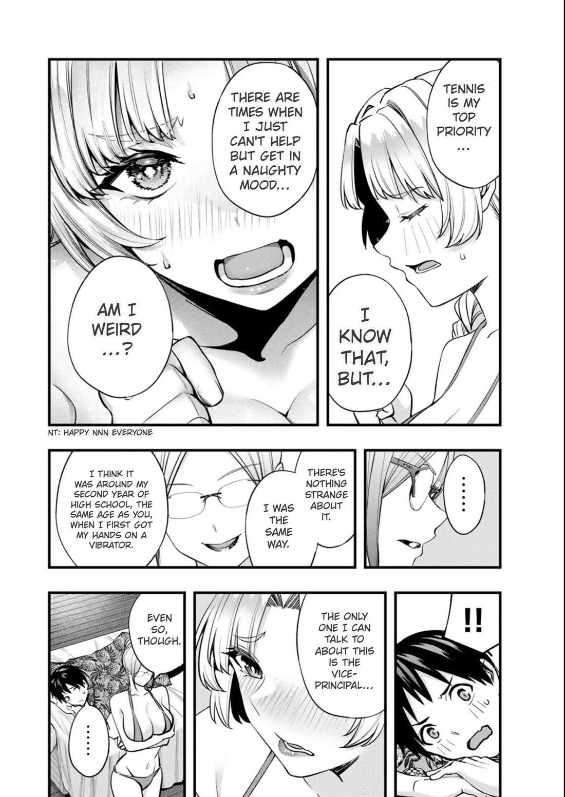 Sawaranaide Kotesashi-kun Chapter 44 page 8 - Chapter 44: Vice-principal's electric massager lecture