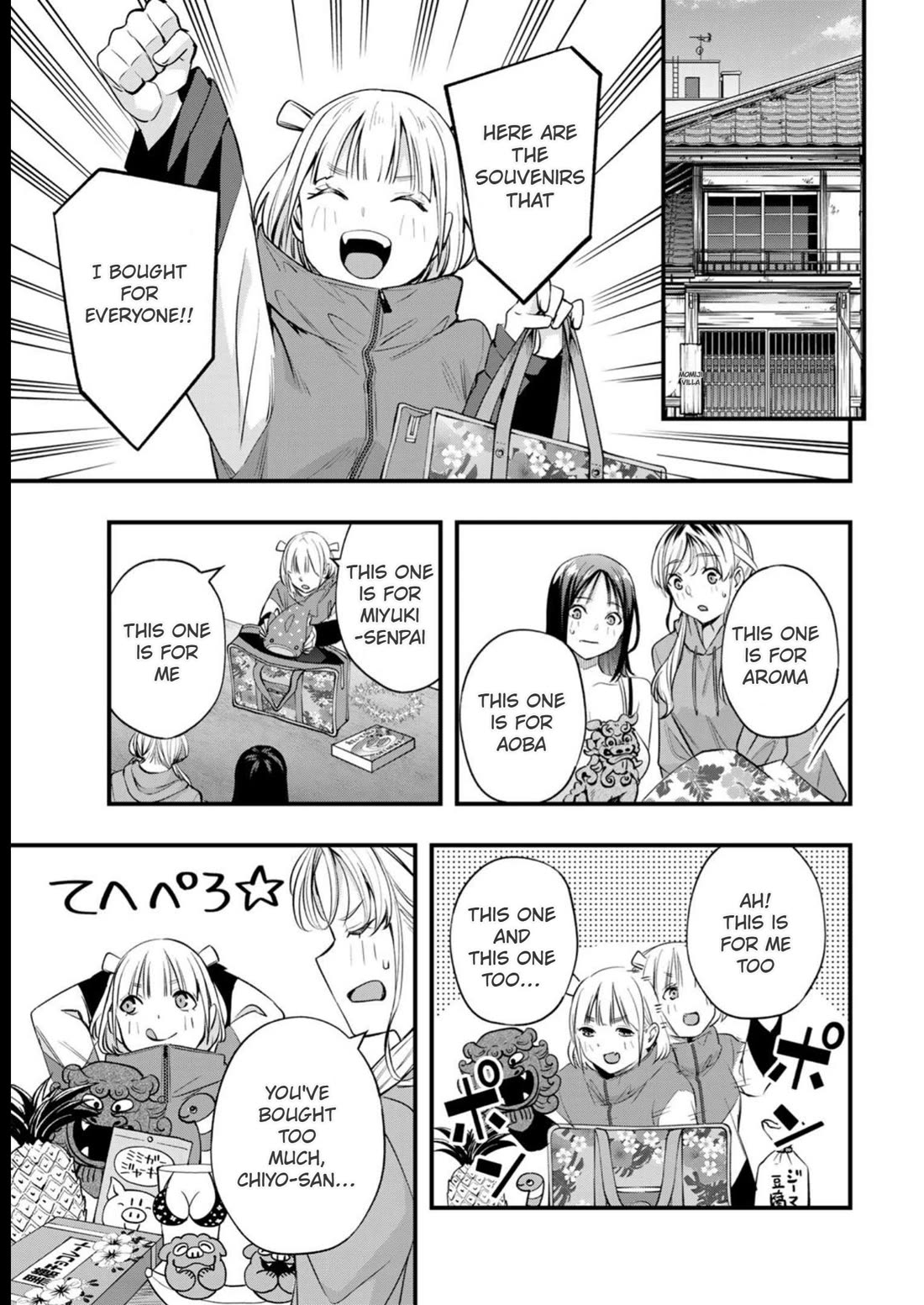 Sawaranaide Kotesashi-kun Chapter 48 page 15 - Chapter 48: Kouyou-Kun is back from Okinawa