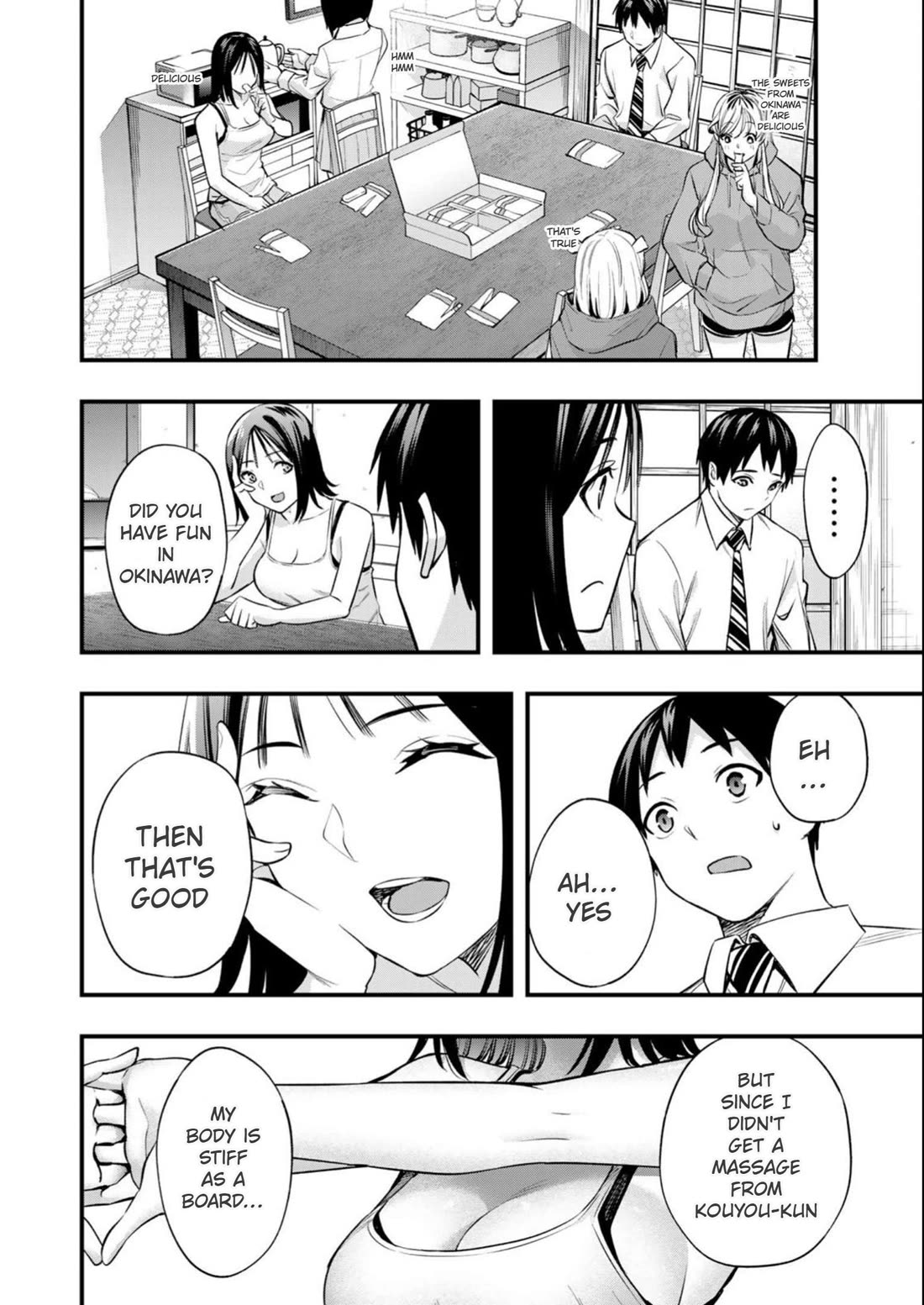 Sawaranaide Kotesashi-kun Chapter 48 page 16 - Chapter 48: Kouyou-Kun is back from Okinawa