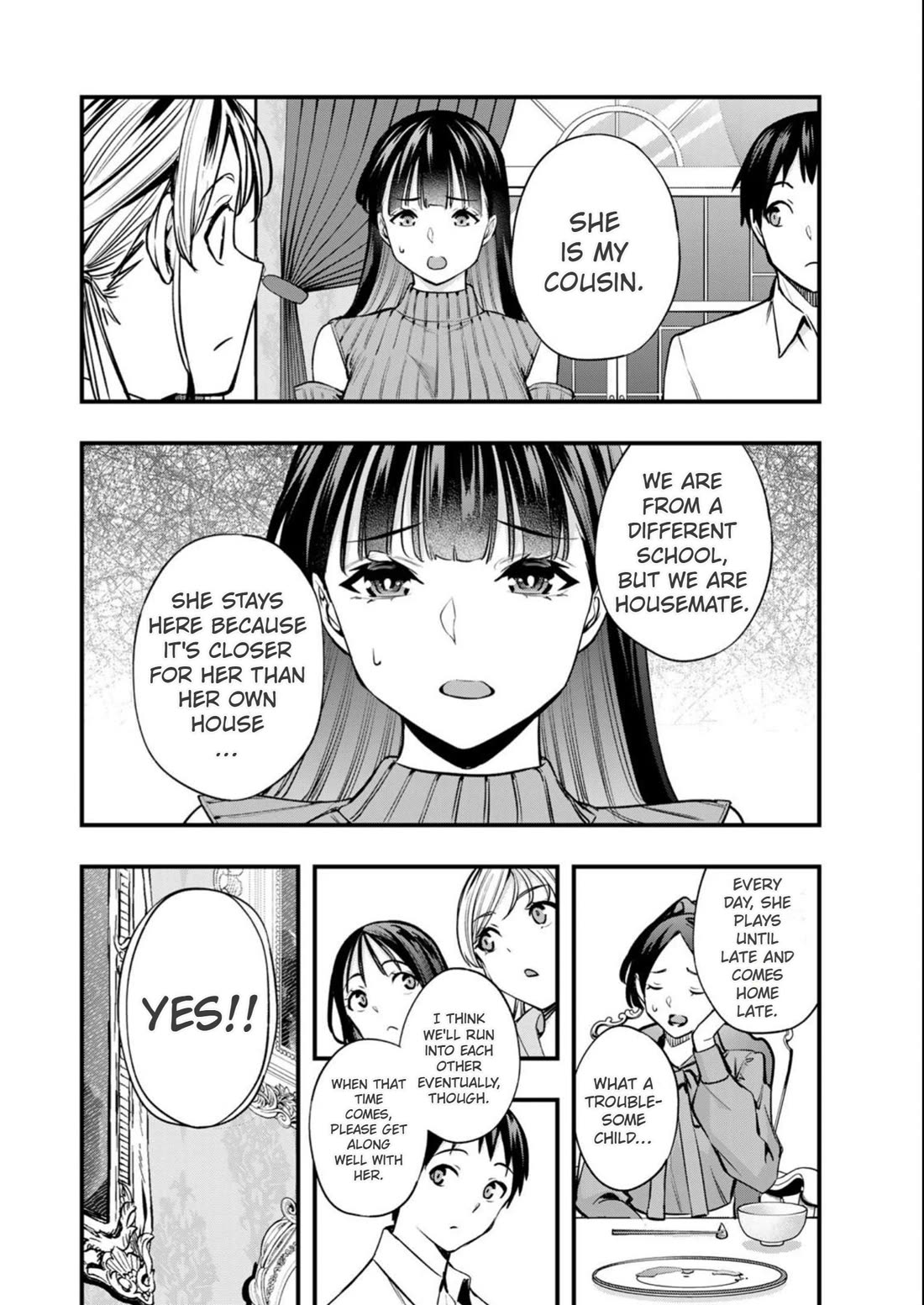 Sawaranaide Kotesashi-kun Chapter 50 page 10 - Chapter 50: Mayumi-San's housemate
