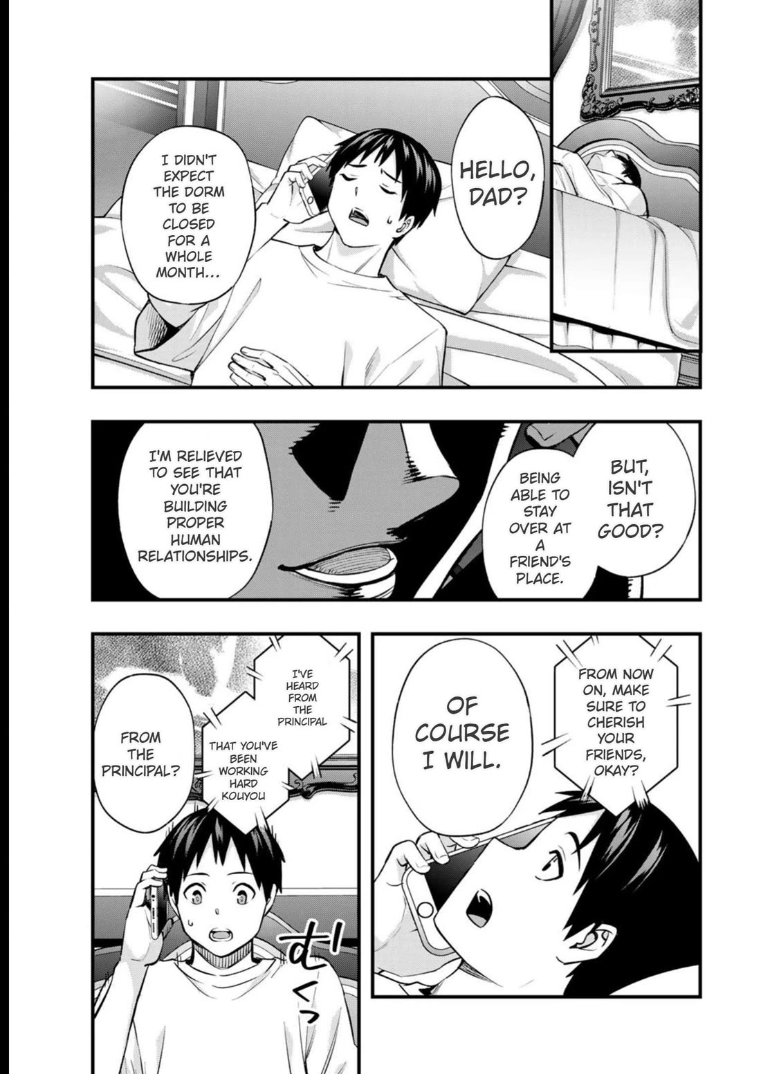 Sawaranaide Kotesashi-kun Chapter 50 page 11 - Chapter 50: Mayumi-San's housemate