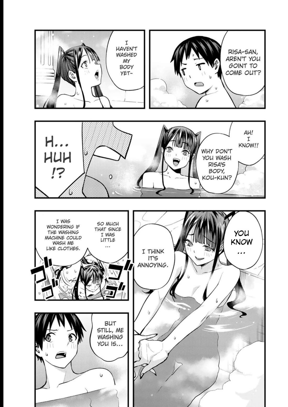 Sawaranaide Kotesashi-kun Chapter 51 page 13 - Chapter 51: Risa-Chan is a hassle
