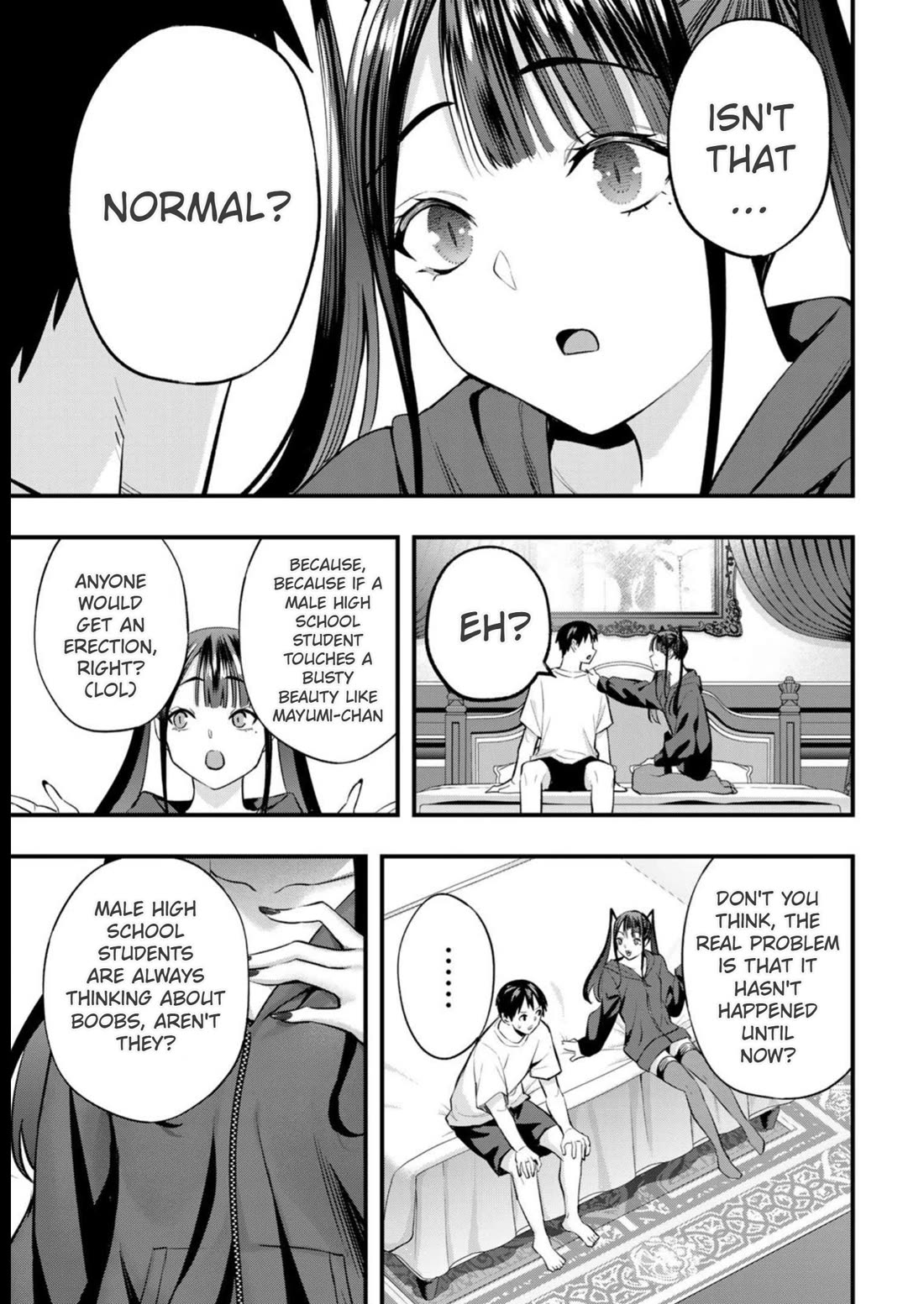 Sawaranaide Kotesashi-kun Chapter 53 page 11 - Chapter 53: Risa-chan is a consultant