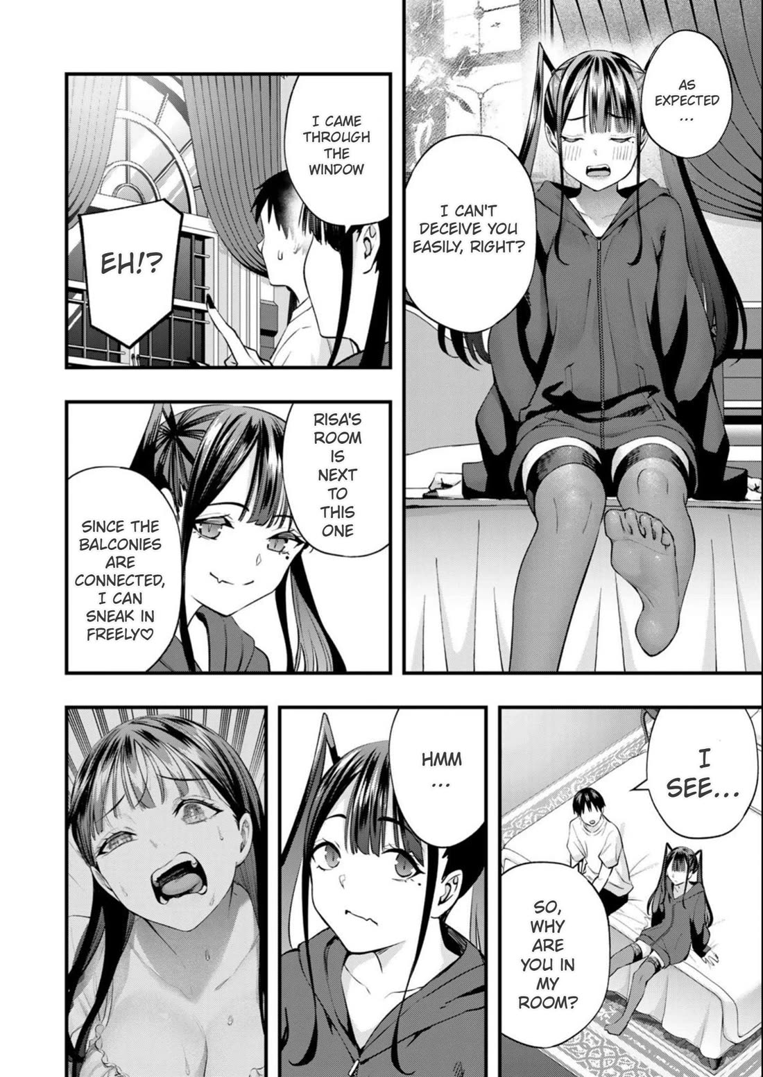 Sawaranaide Kotesashi-kun Chapter 53 page 6 - Chapter 53: Risa-chan is a consultant