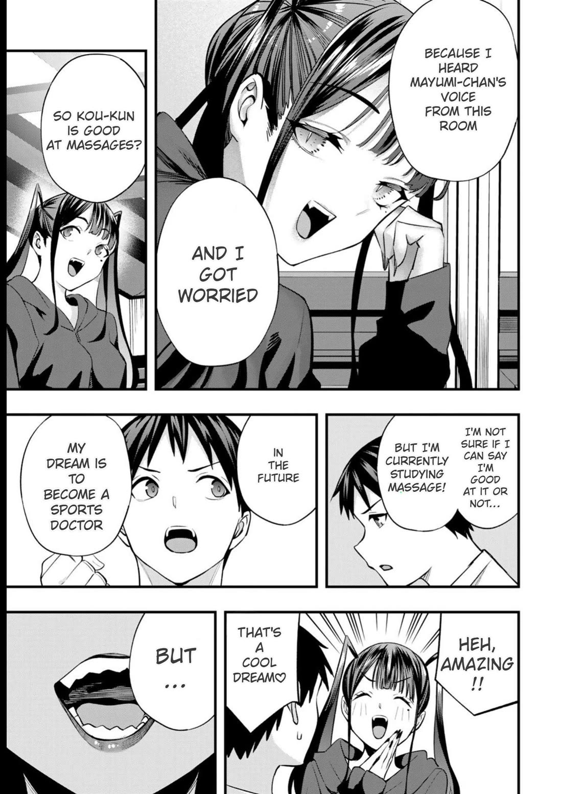Sawaranaide Kotesashi-kun Chapter 53 page 7 - Chapter 53: Risa-chan is a consultant