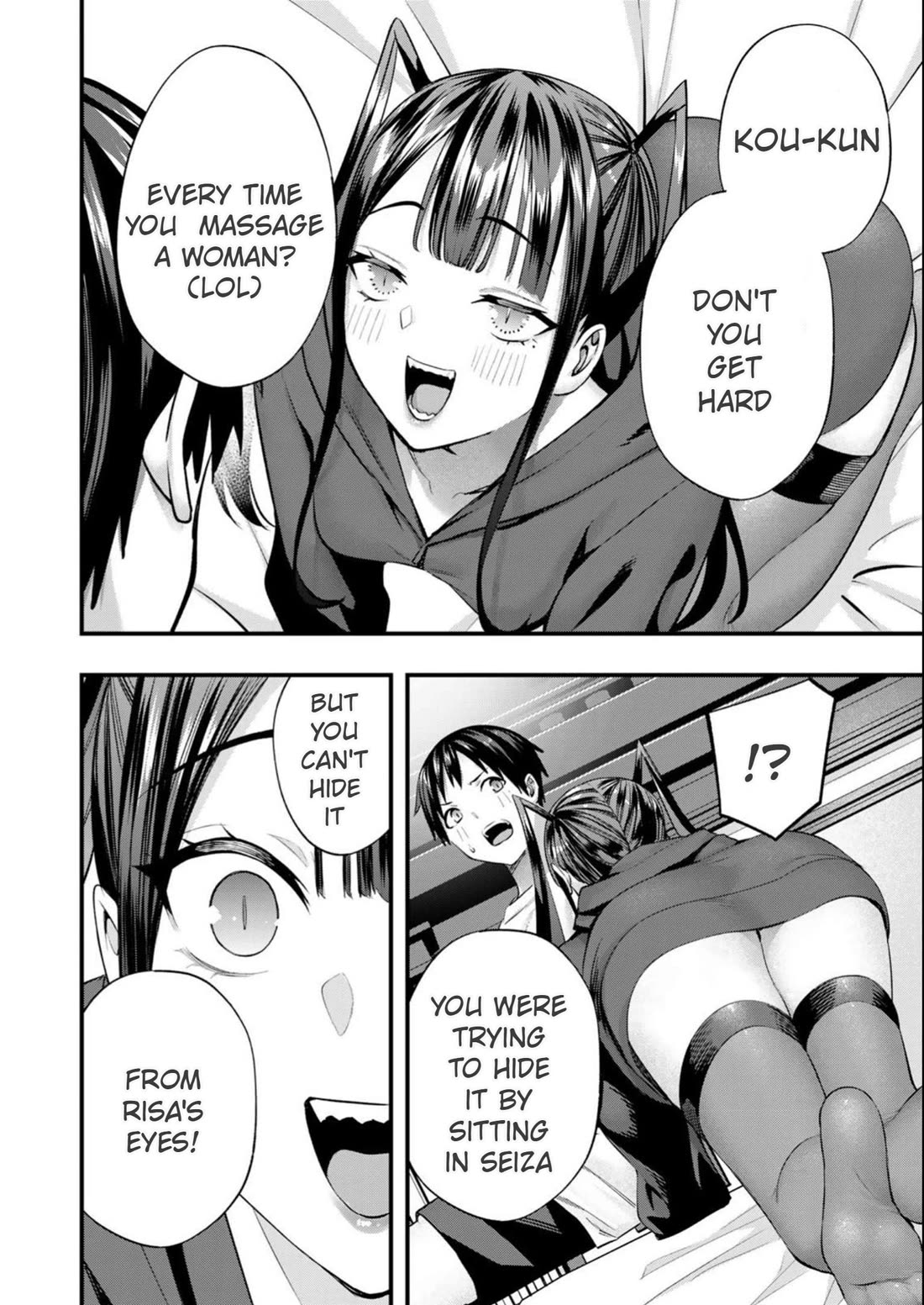 Sawaranaide Kotesashi-kun Chapter 53 page 8 - Chapter 53: Risa-chan is a consultant