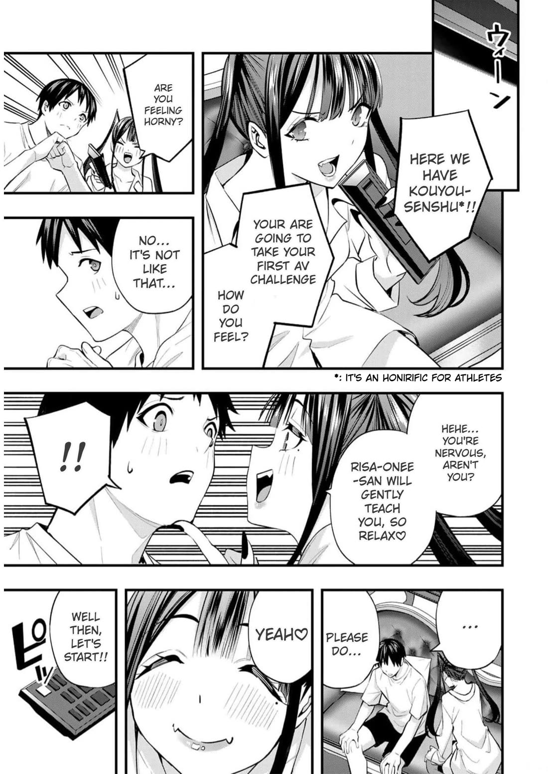 Sawaranaide Kotesashi-kun Chapter 54 page 7 - Chapter 54: Risa-Chan'S sex education