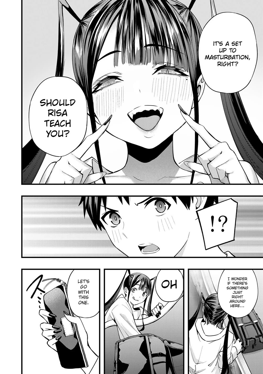 Sawaranaide Kotesashi-kun Chapter 55 page 10 - Chapter 55: Risa-Chan doesn't want to lose (1)