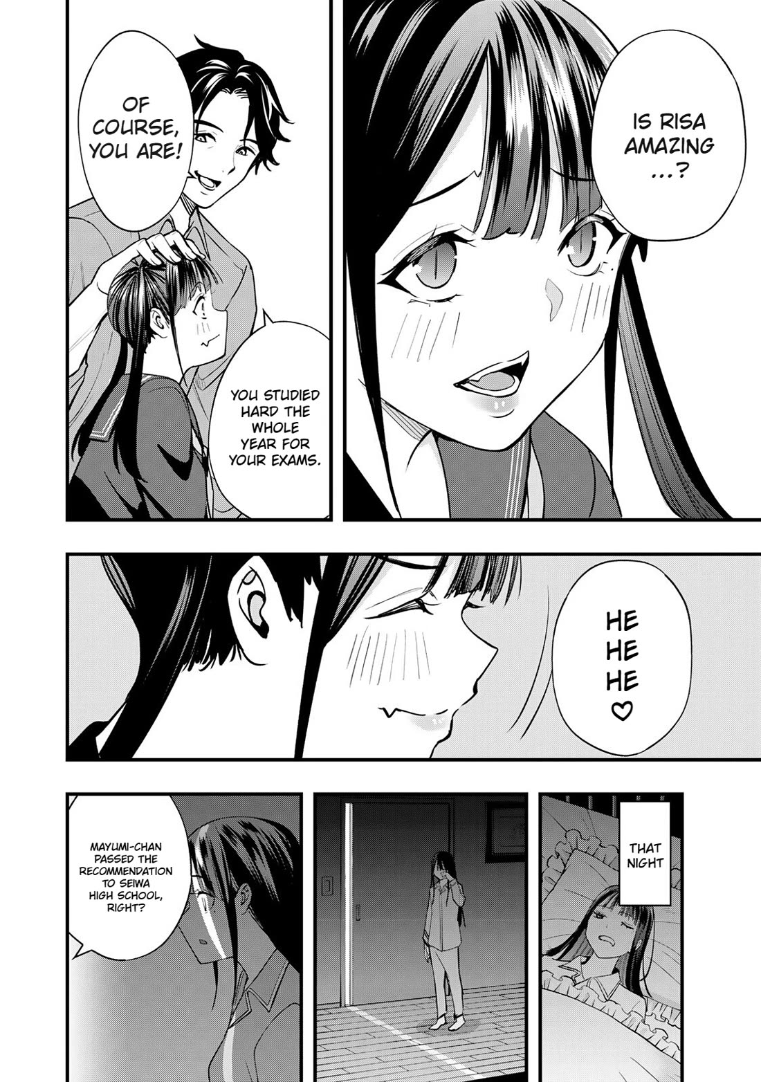 Sawaranaide Kotesashi-kun Chapter 55 page 6 - Chapter 55: Risa-Chan doesn't want to lose (1)