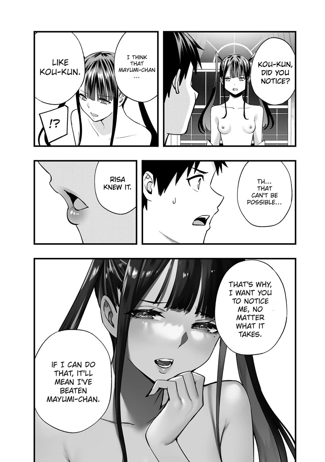 Sawaranaide Kotesashi-kun Chapter 56 page 13 - Chapter 56: Risa-Chan doesn't want to lose (2)