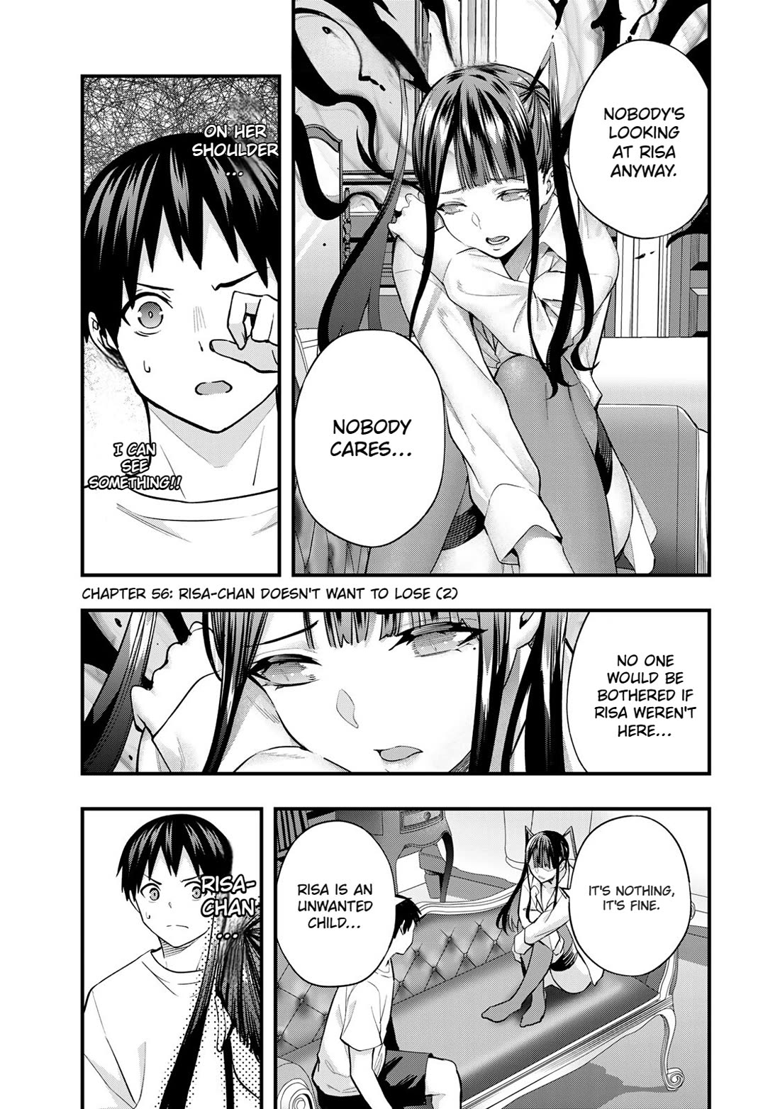 Sawaranaide Kotesashi-kun Chapter 56 page 3 - Chapter 56: Risa-Chan doesn't want to lose (2)