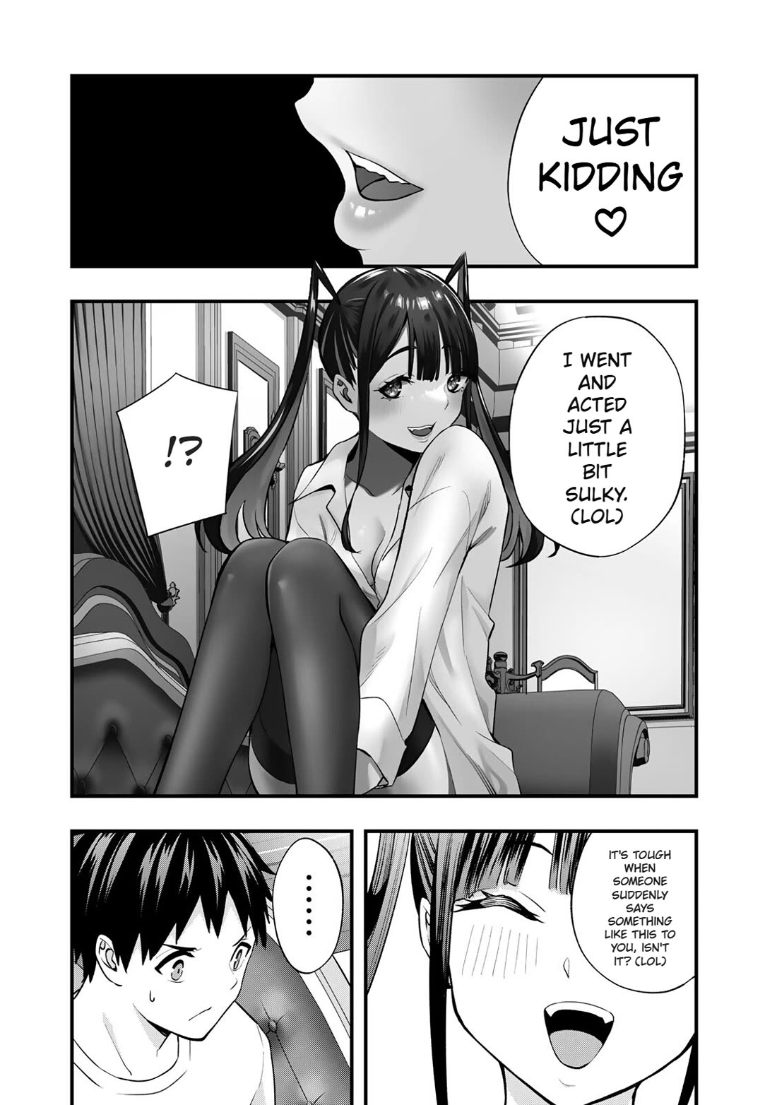 Sawaranaide Kotesashi-kun Chapter 56 page 4 - Chapter 56: Risa-Chan doesn't want to lose (2)