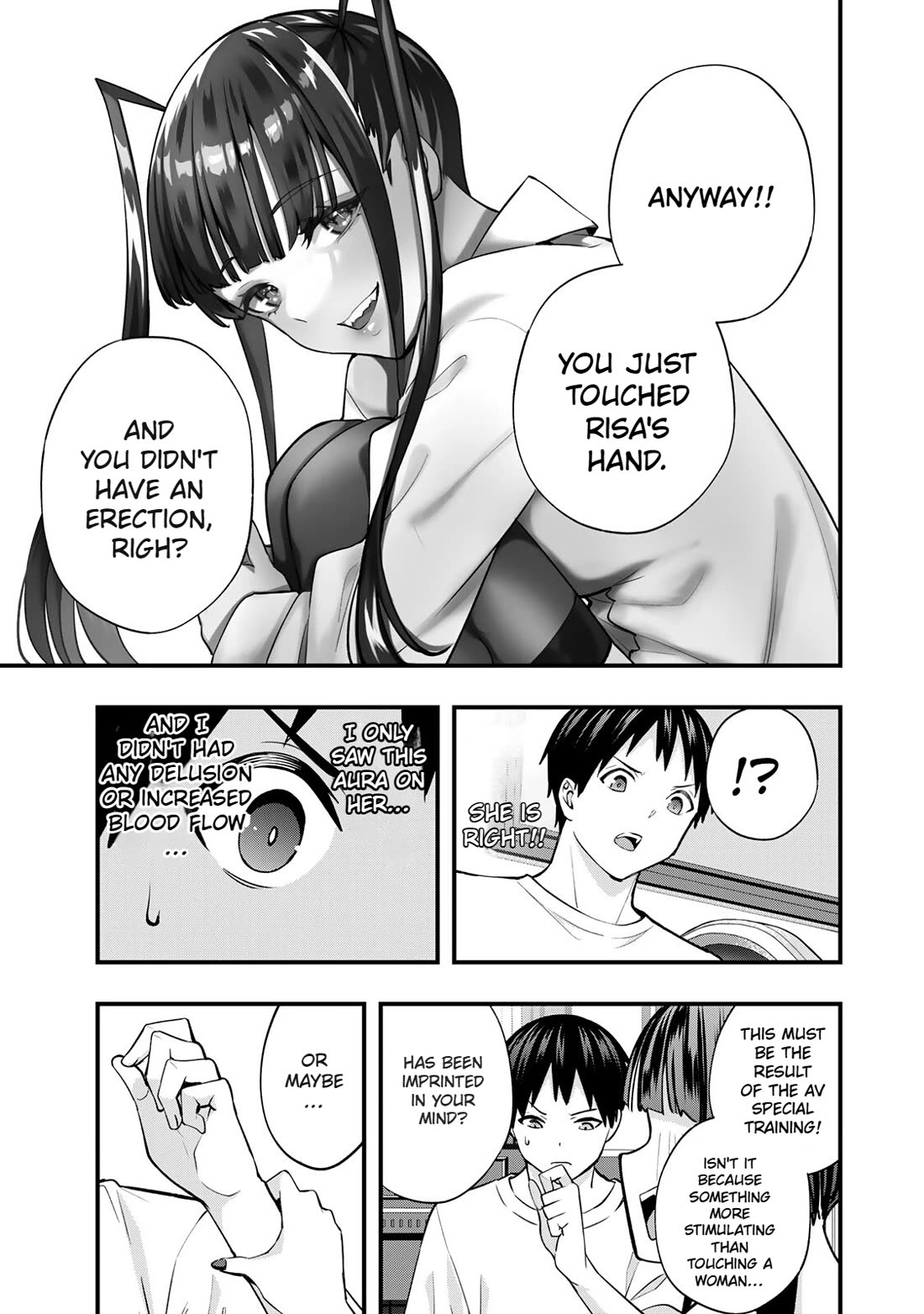 Sawaranaide Kotesashi-kun Chapter 56 page 5 - Chapter 56: Risa-Chan doesn't want to lose (2)