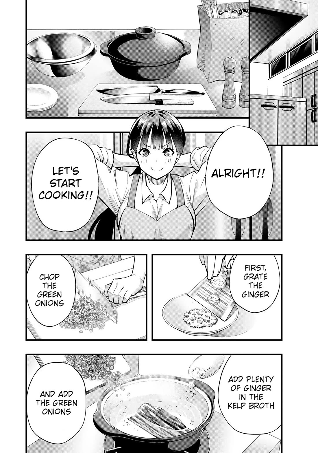 Sawaranaide Kotesashi-kun Chapter 62 page 10 - Chapter 62: Mayumi-chan's first cooking