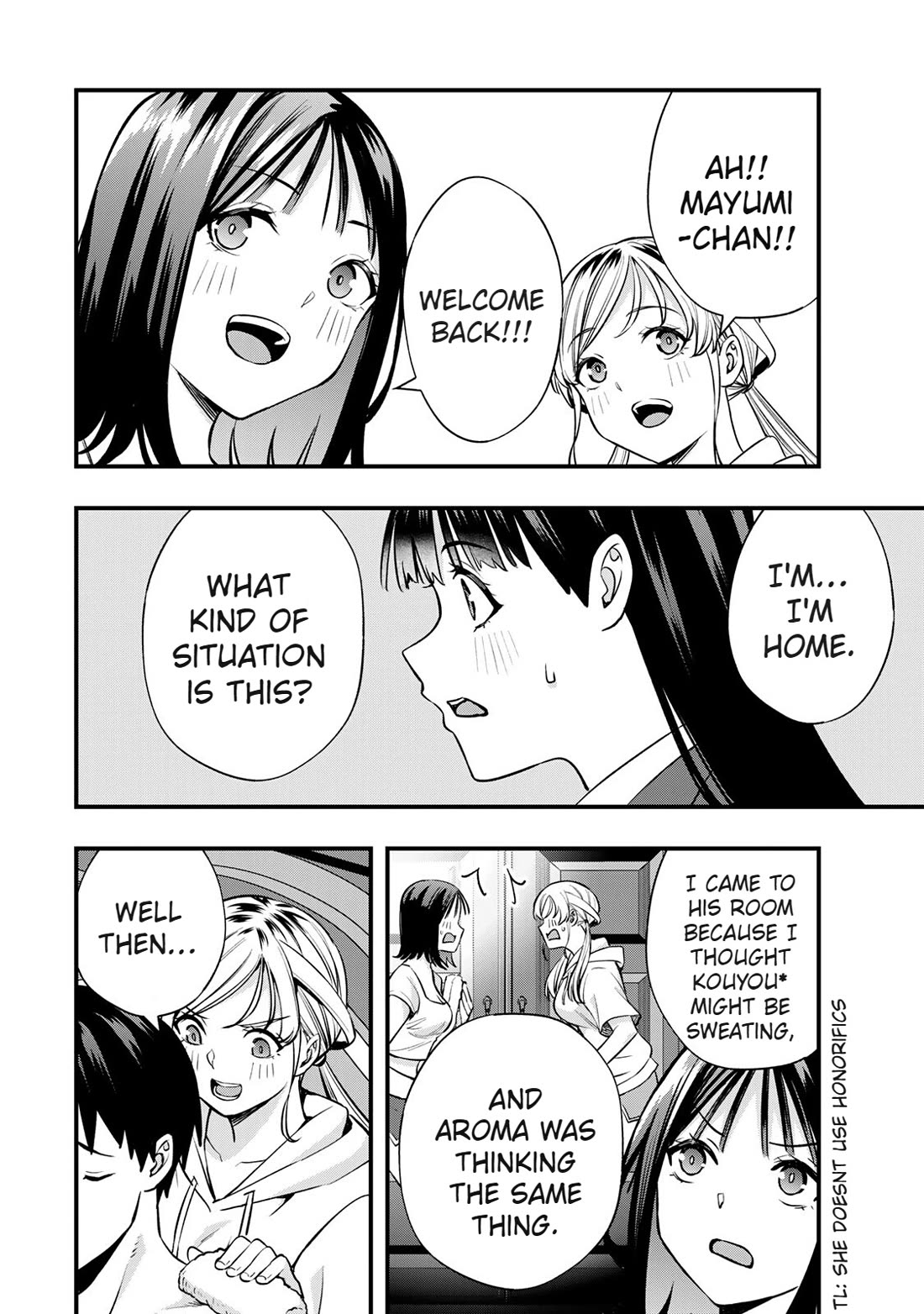 Sawaranaide Kotesashi-kun Chapter 62 page 6 - Chapter 62: Mayumi-chan's first cooking