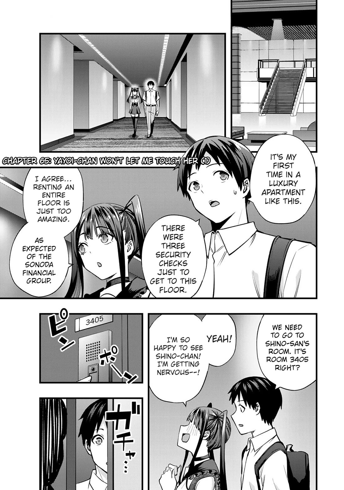 Sawaranaide Kotesashi-kun Chapter 65 page 3 - Chapter 65: Yayoi-chan won't let me touch her (1)