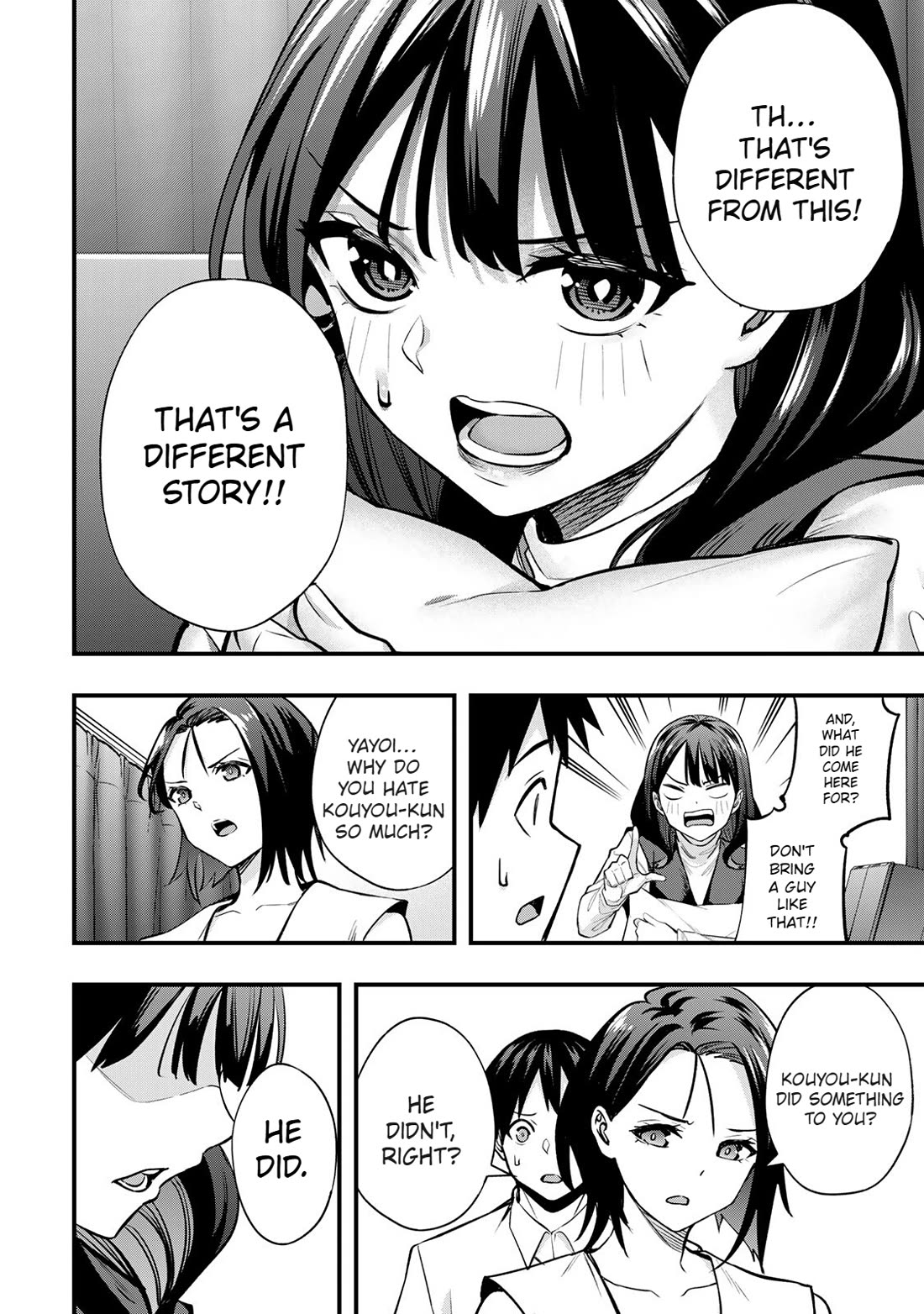 Sawaranaide Kotesashi-kun Chapter 66 page 8 - Chapter 66: Yayoi-chan won't let me touch her (2)