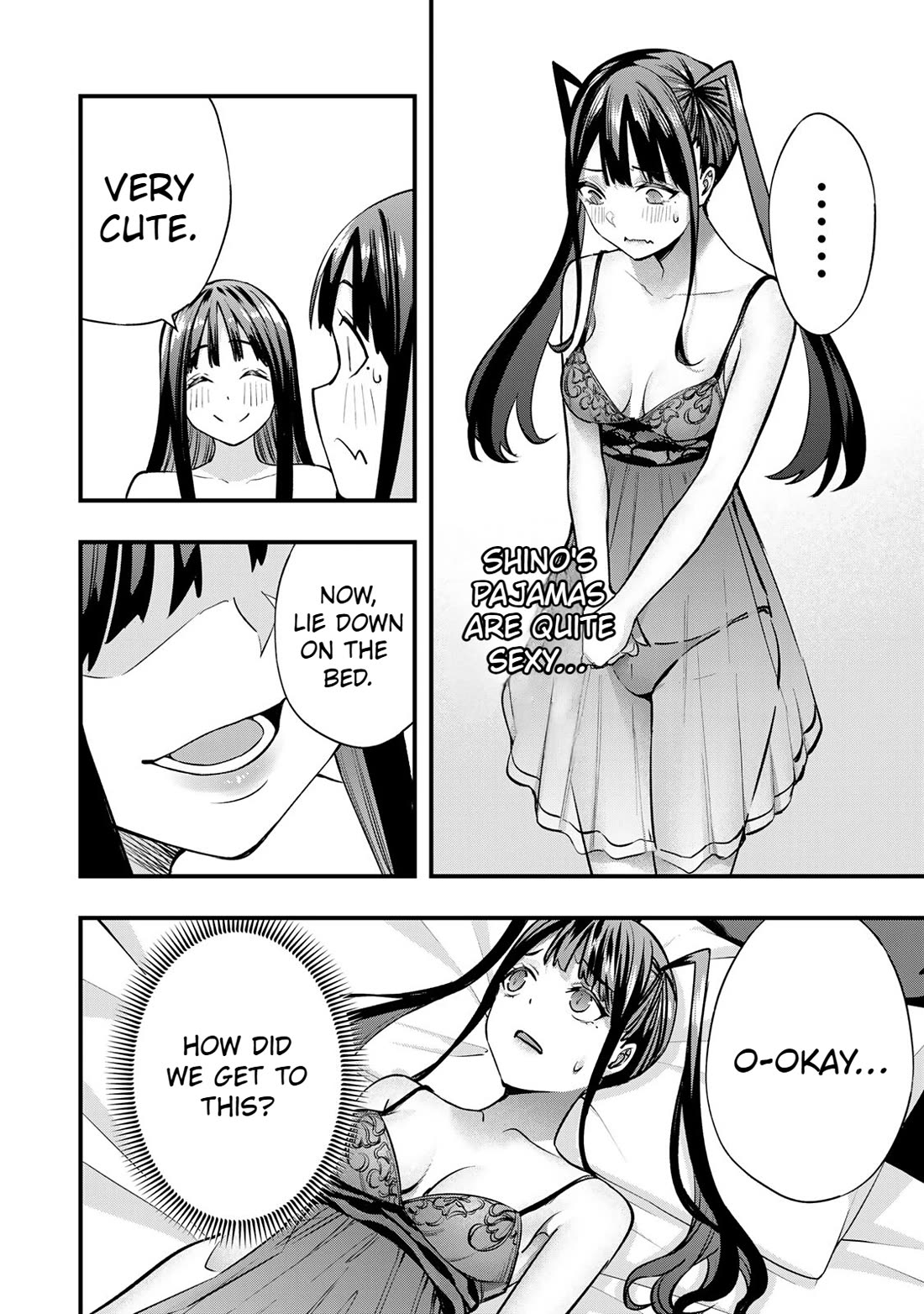 Sawaranaide Kotesashi-kun Chapter 67 page 6 - Chapter 67: She can't say no to Shino-chan!