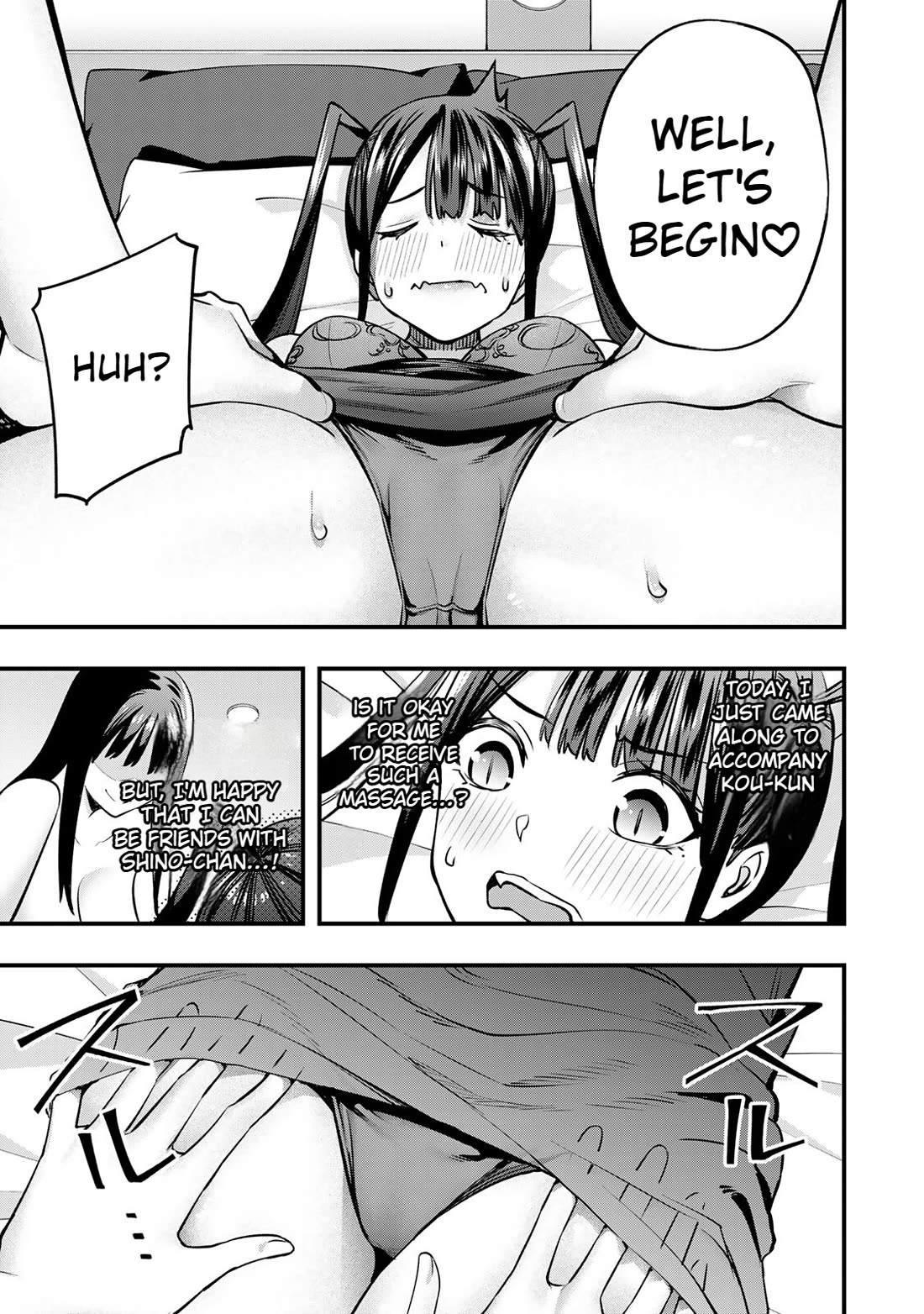 Sawaranaide Kotesashi-kun Chapter 67 page 7 - Chapter 67: She can't say no to Shino-chan!