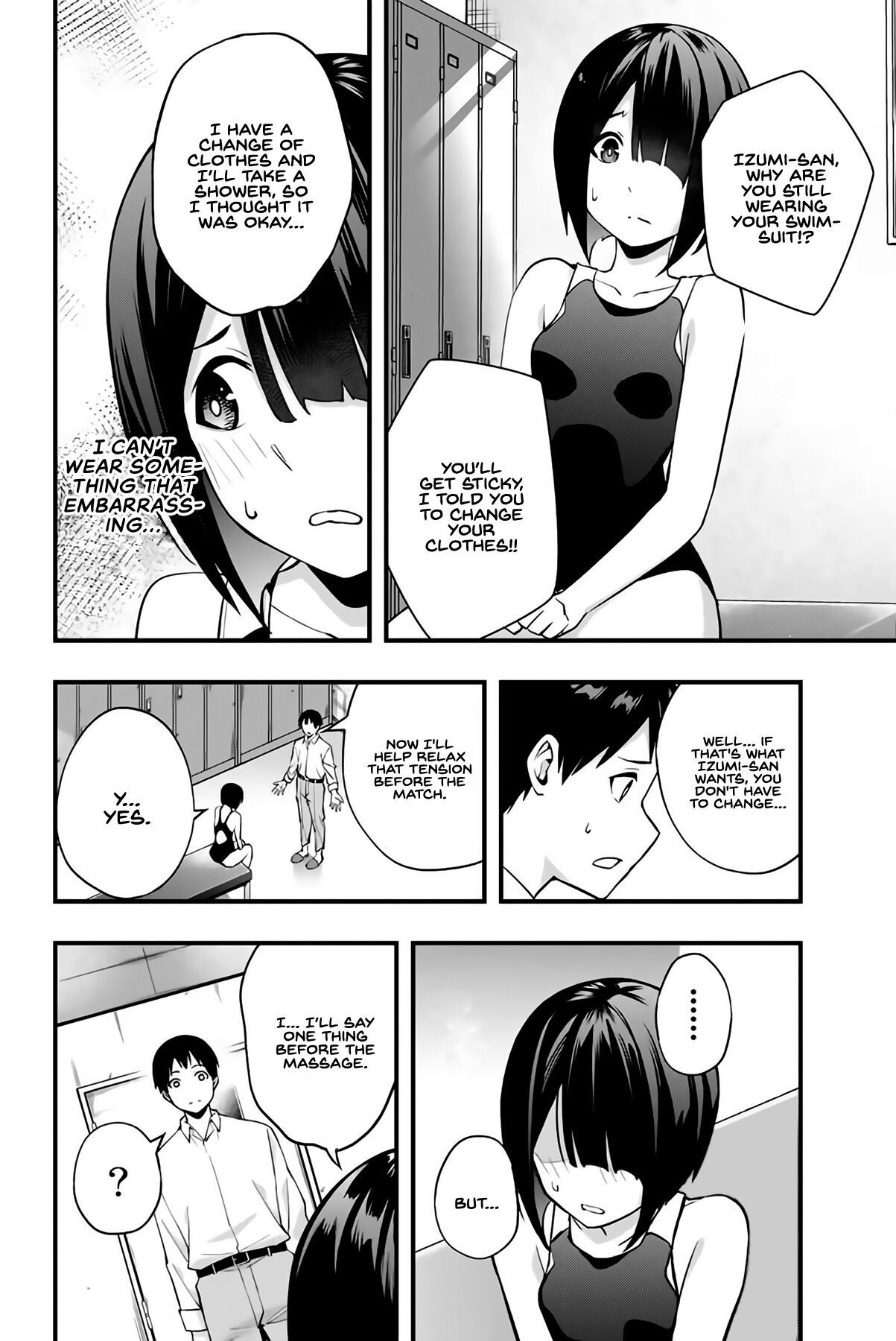 Sawaranaide Kotesashi-kun Chapter 7 page 3 - Chapter 7: Izumi-chan wants to quit swimming #2